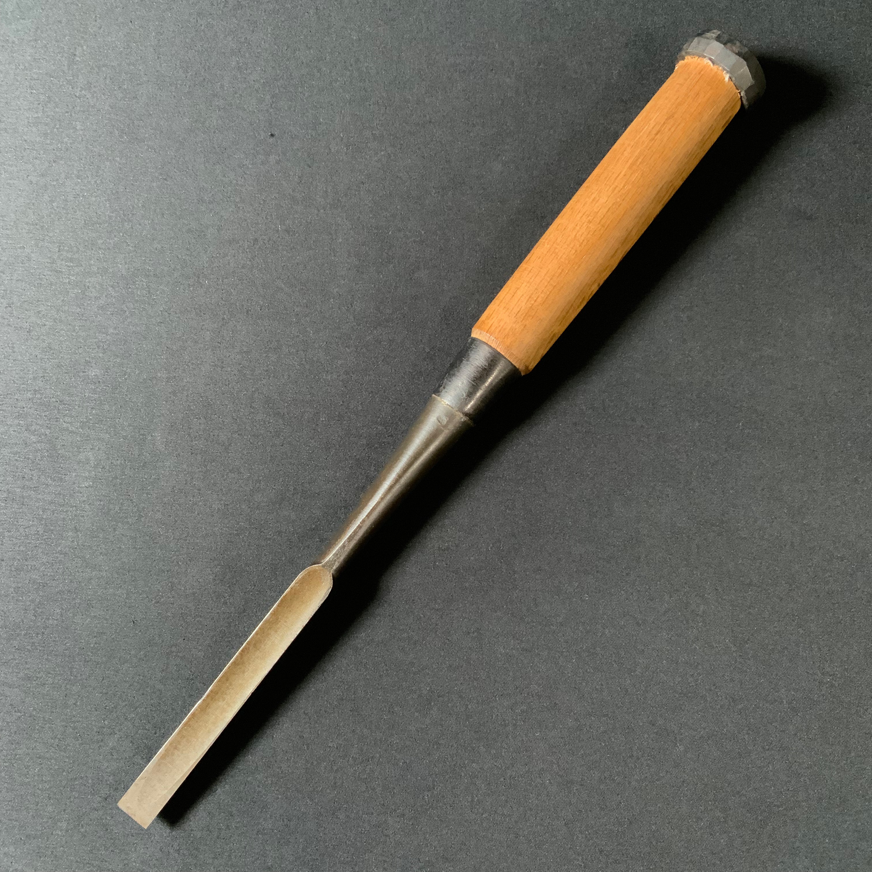 掘出し物 二代目左久作 叩き鑿 池上喬庸作 12mm #2 Old stock Hidari Hisasaku 2rd Timber chisels by Ikegami Takanobu Tatakinomi