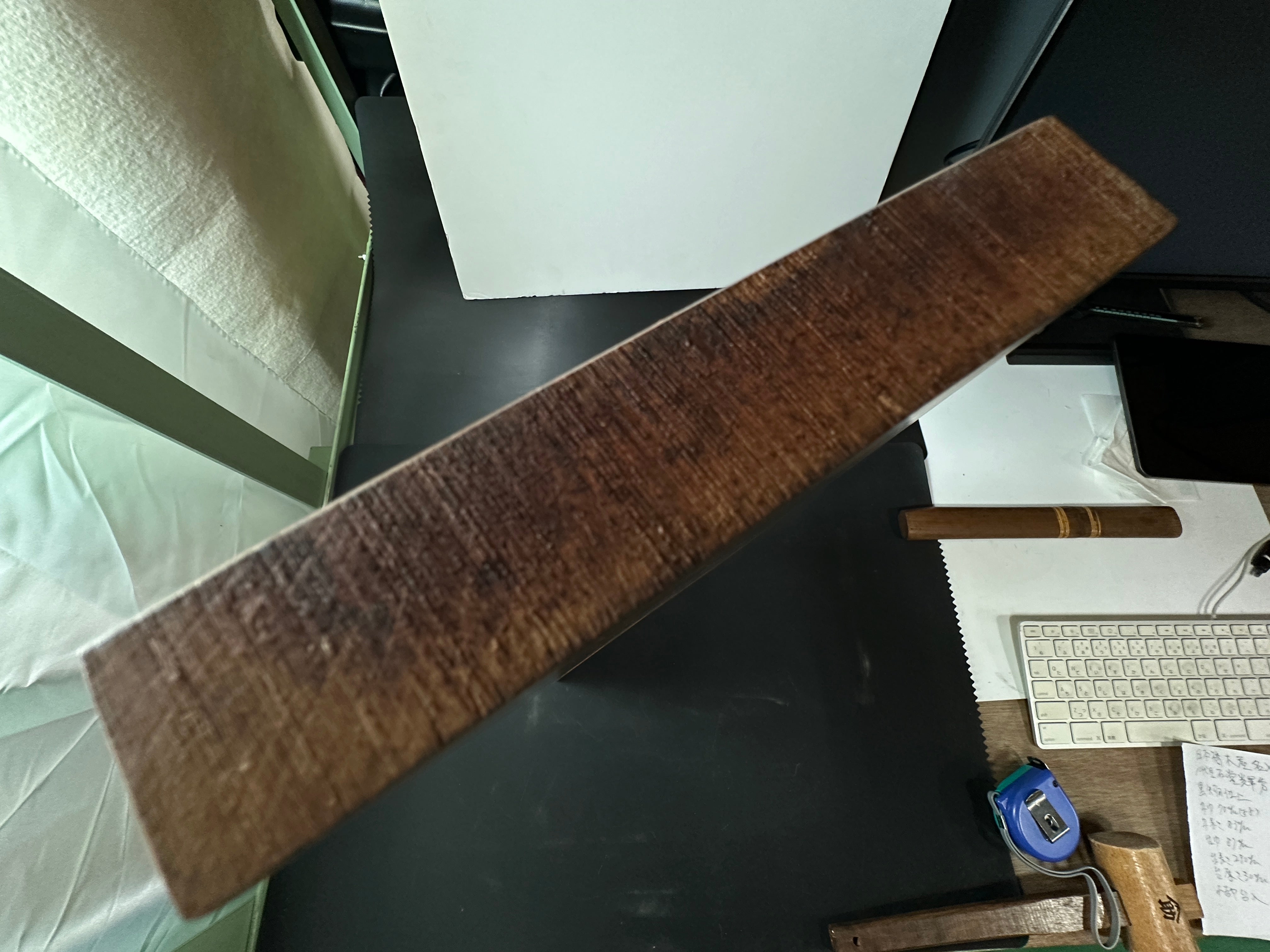 Old stock Tiger & Dragon Large Plane 掘出し物 龍虎 彫入 大鉋 155mm