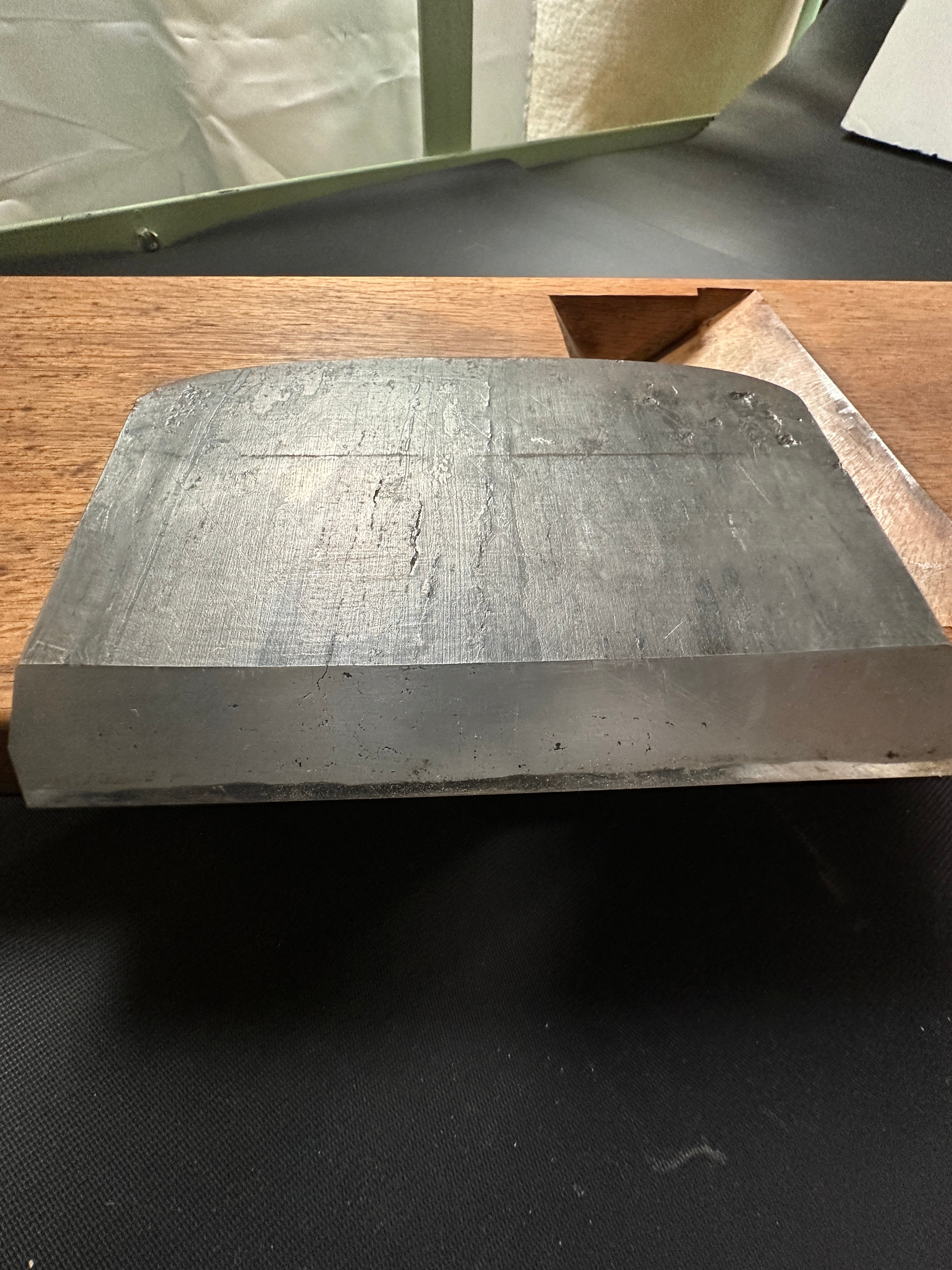 Old stock Tiger & Dragon Large Plane 掘出し物 龍虎 彫入 大鉋 155mm