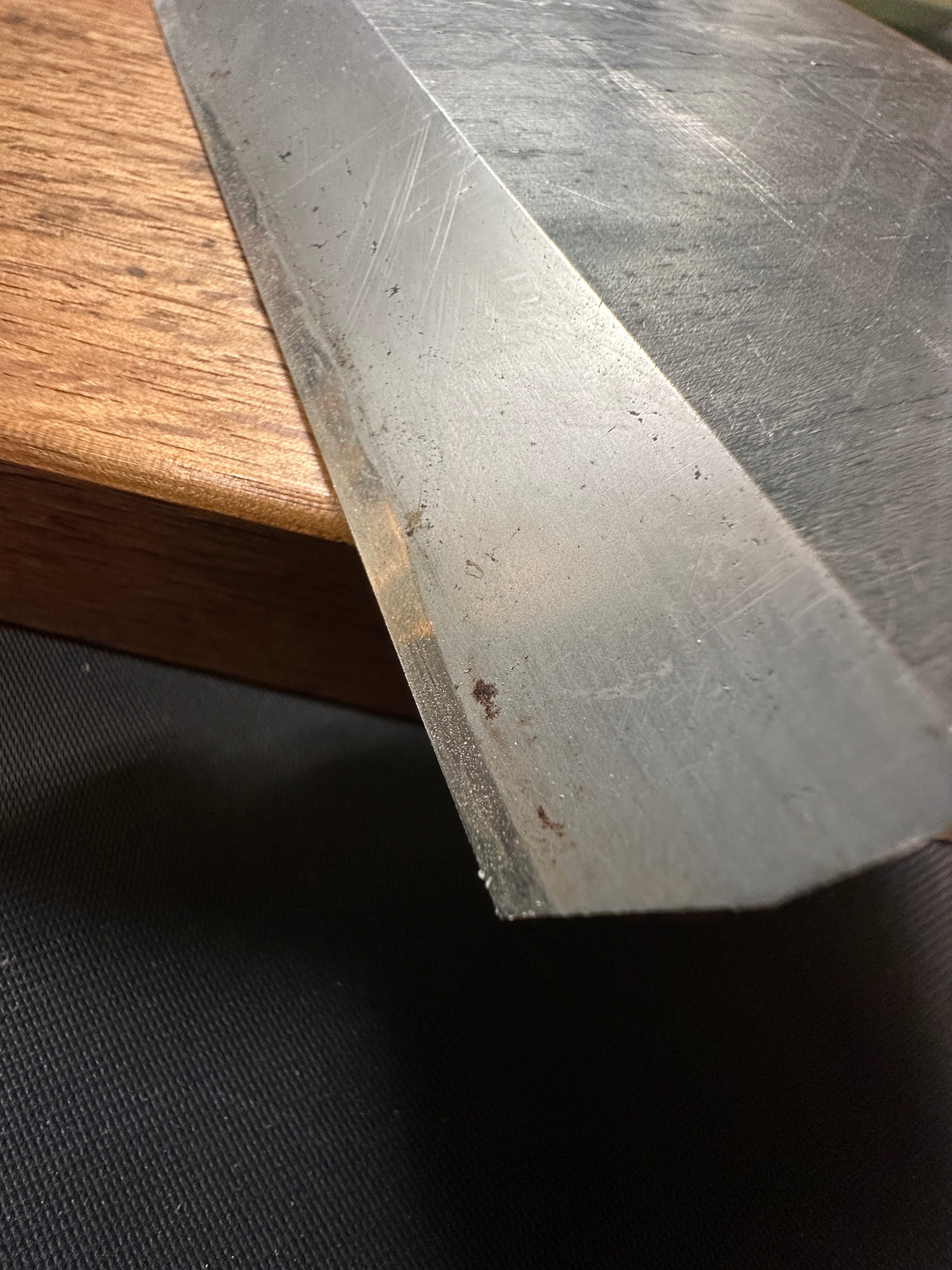 Old stock Tiger & Dragon Large Plane 掘出し物 龍虎 彫入 大鉋 155mm