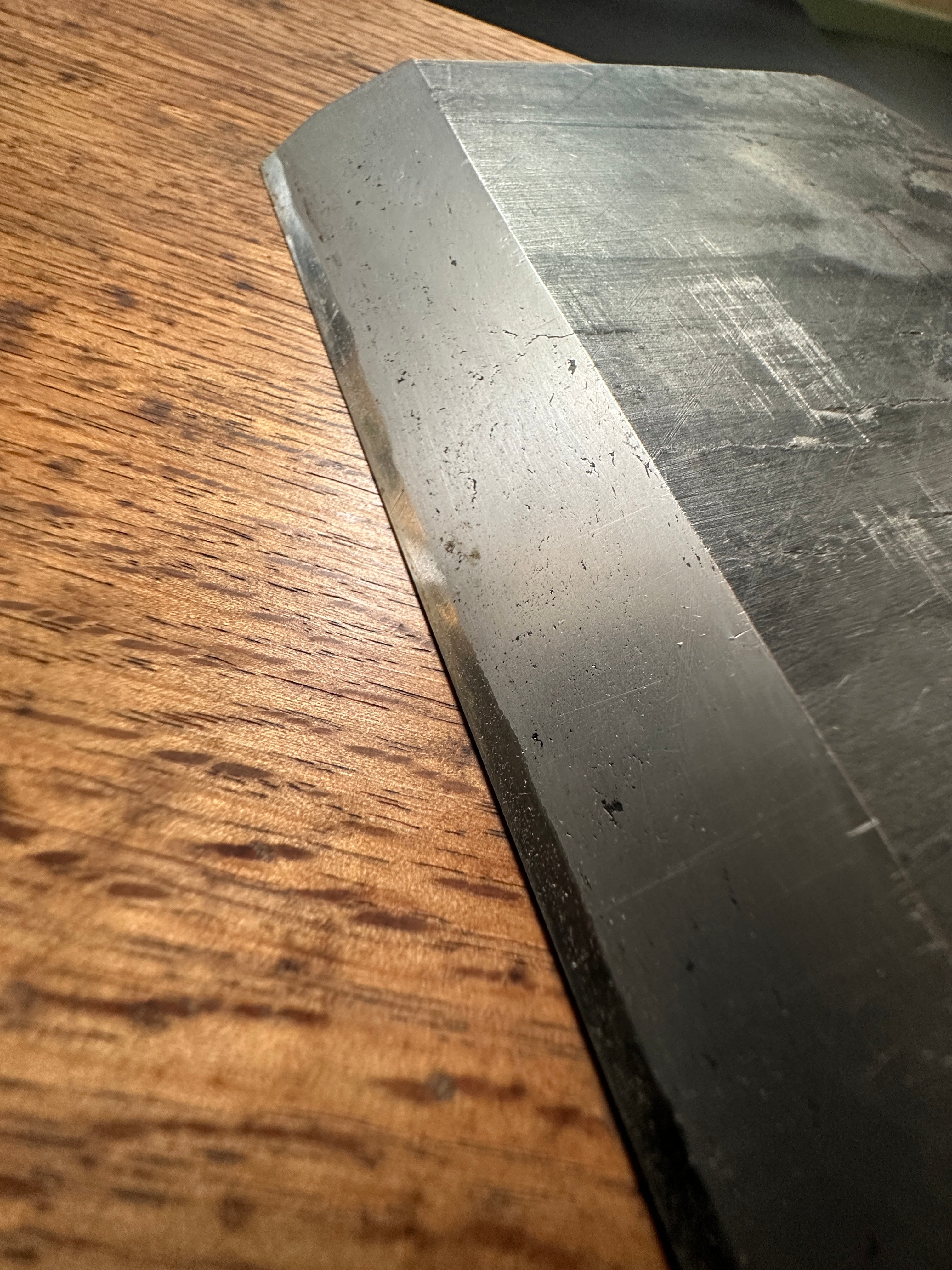 Old stock Tiger & Dragon Large Plane 掘出し物 龍虎 彫入 大鉋 155mm