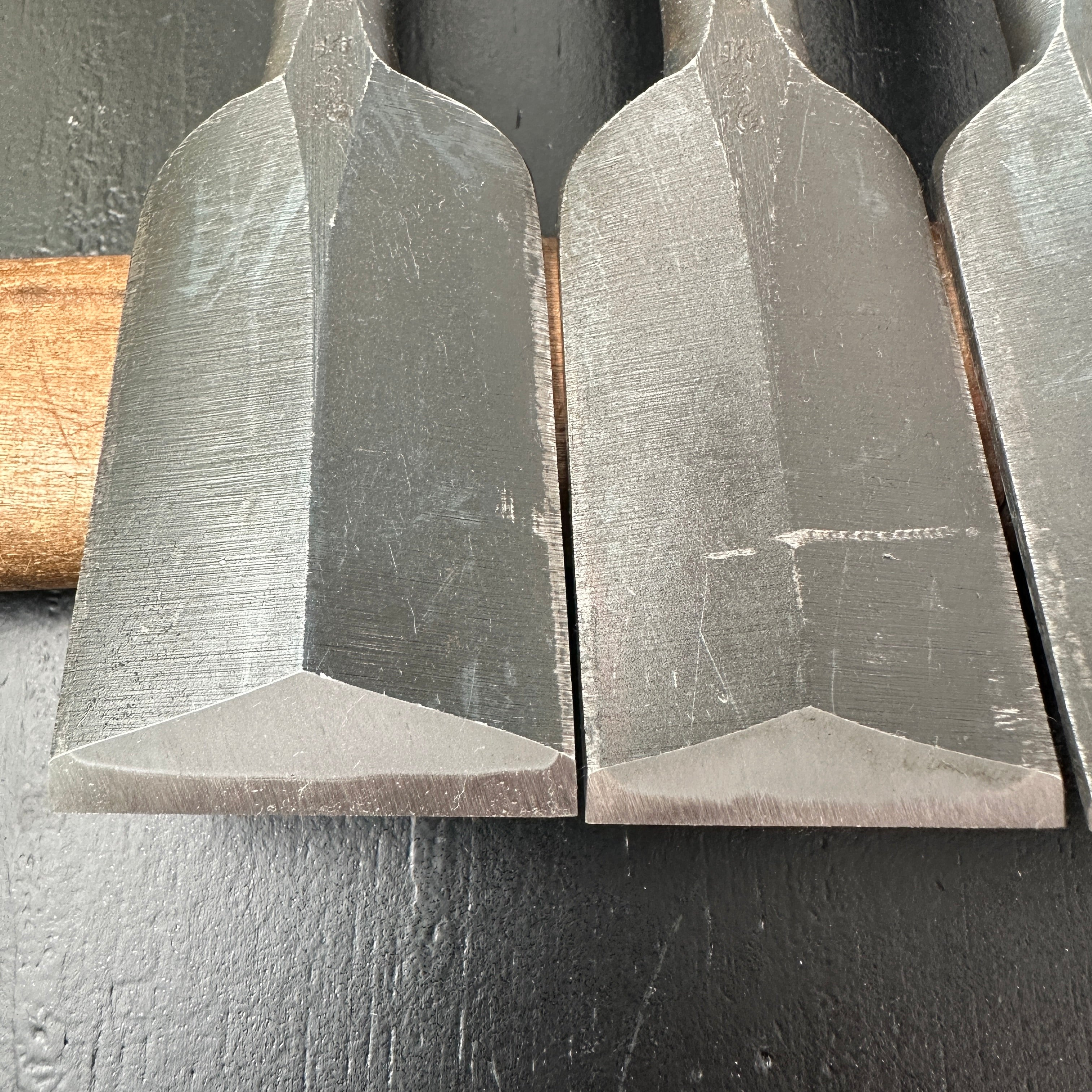 Sukemasa Dovetail Bench chisels set Triple Ura 助正 鎬 三ツ裏 追入組鑿 Oirenomi