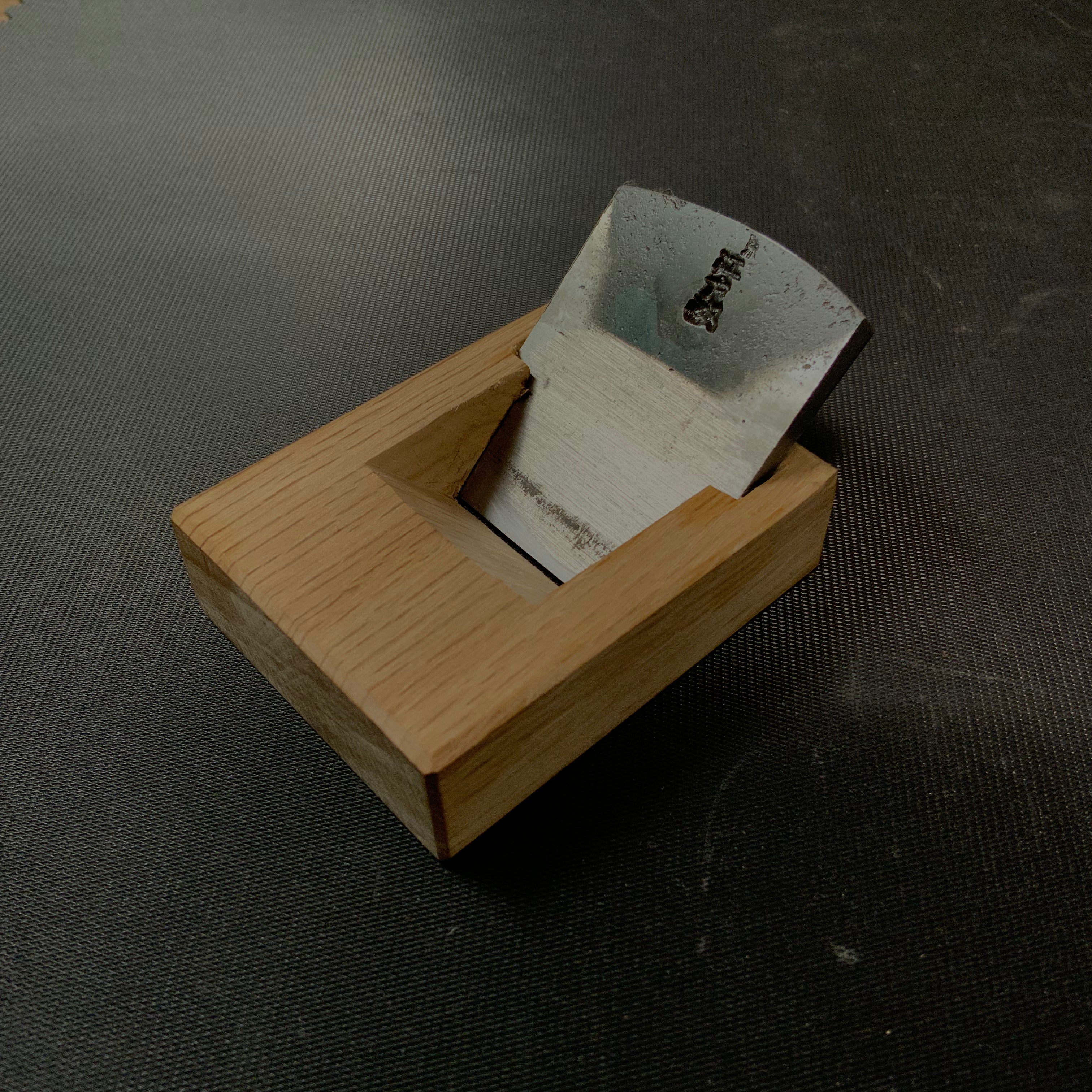 Old stock Edoyakko Mini Flat Plane Goku Mame Hirakanna 江戸奴 極豆平鉋 36mm