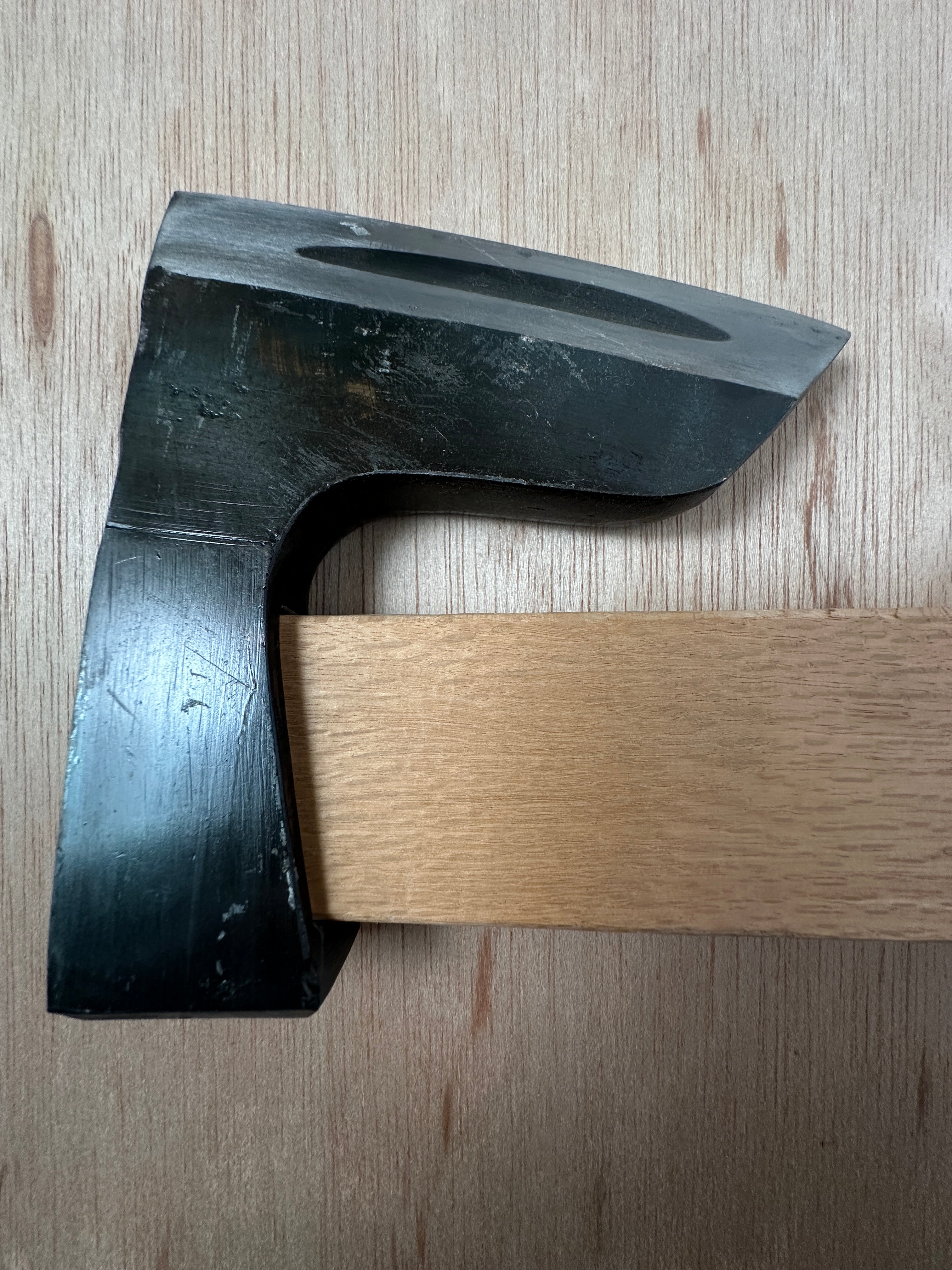 #Mk8 Old stock Japanese Carpenter's Axe 掘出し物 鉞 Masakari