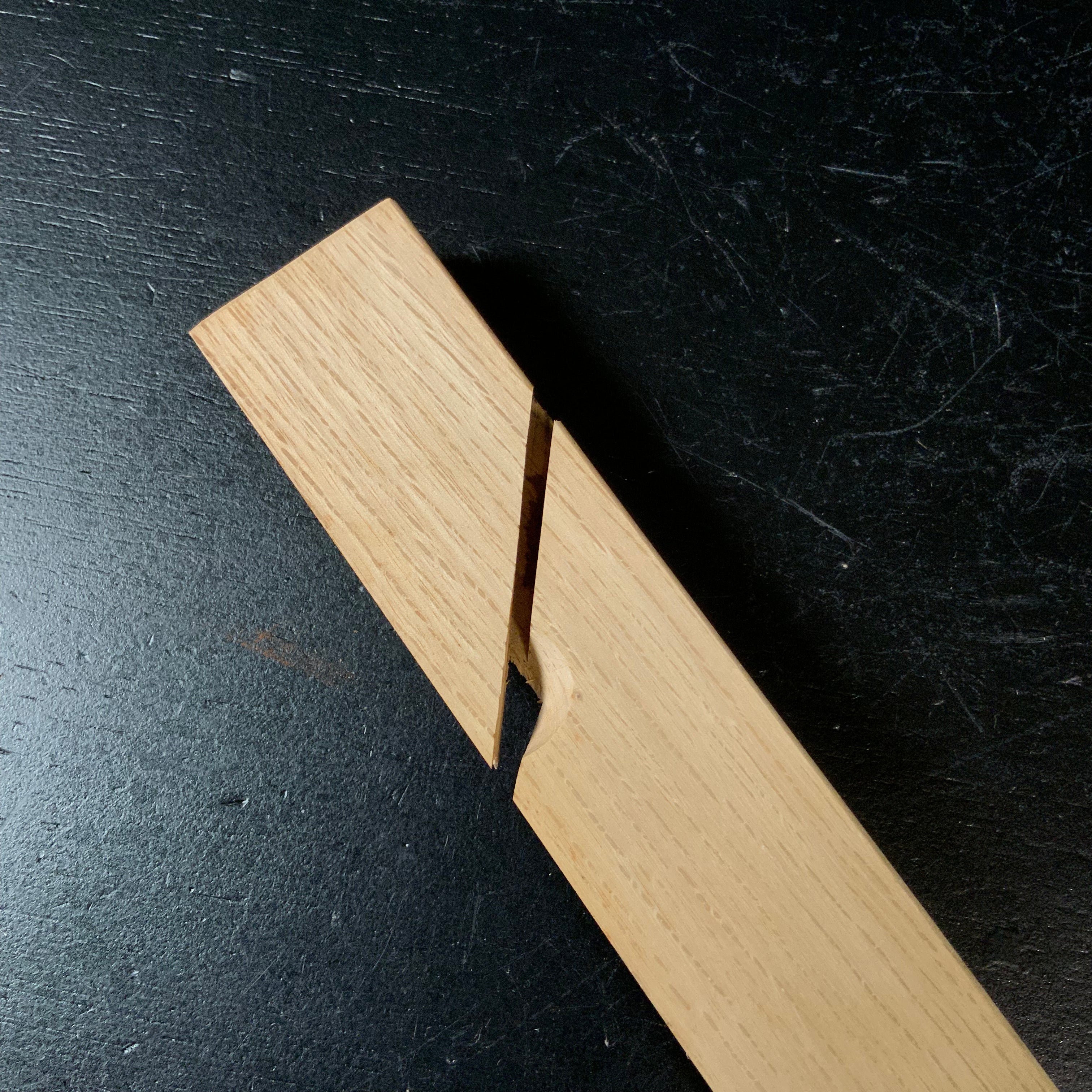 ♯4 Old stock unknown Small Rounding Plane (Uchimaru Kanna) Blue Steel 掘出し物 内丸鉋 青紙鋼 6mm