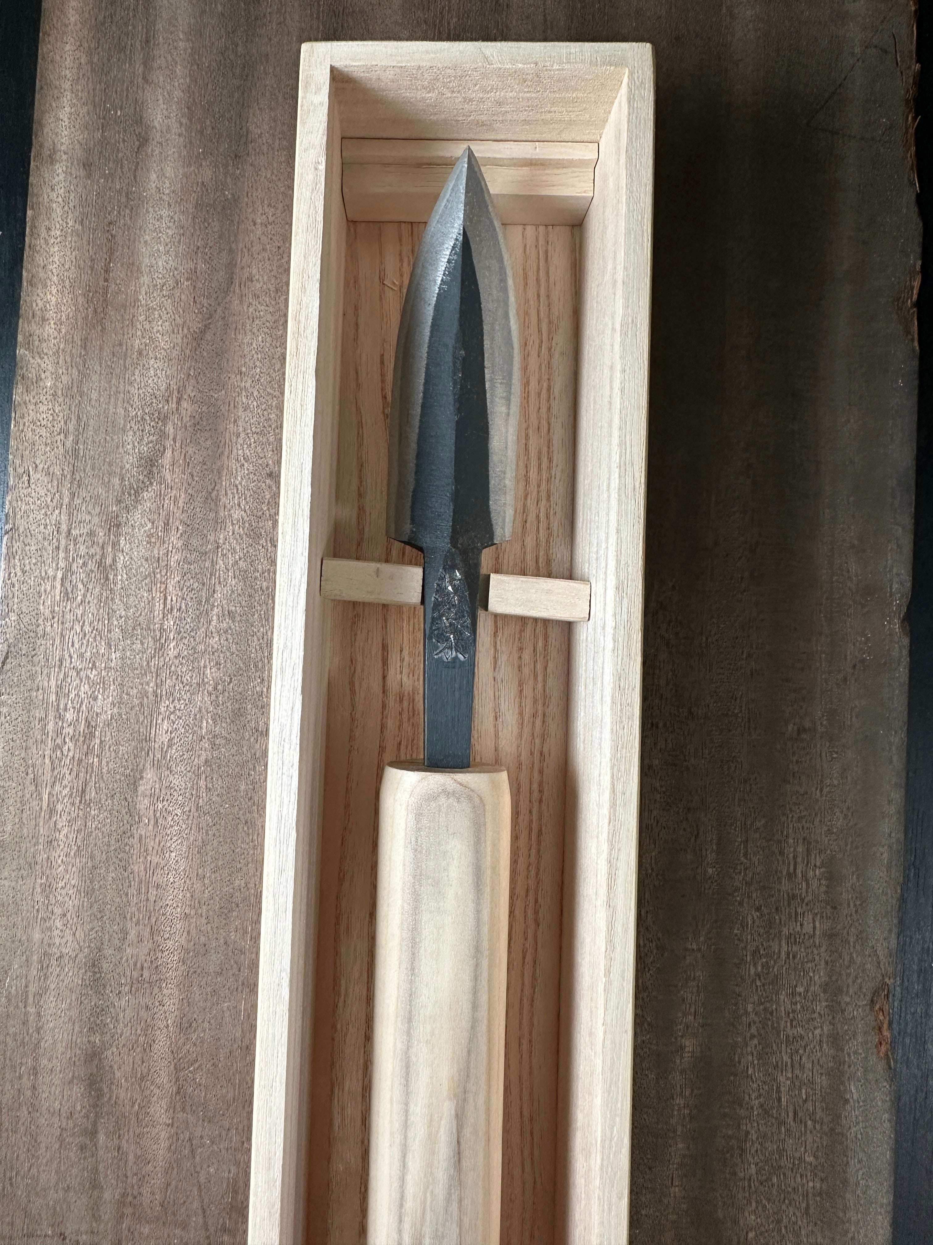 Houraku Yari Kanna by Yamamoto Houraku   山本芳楽  槍鉋 110mm