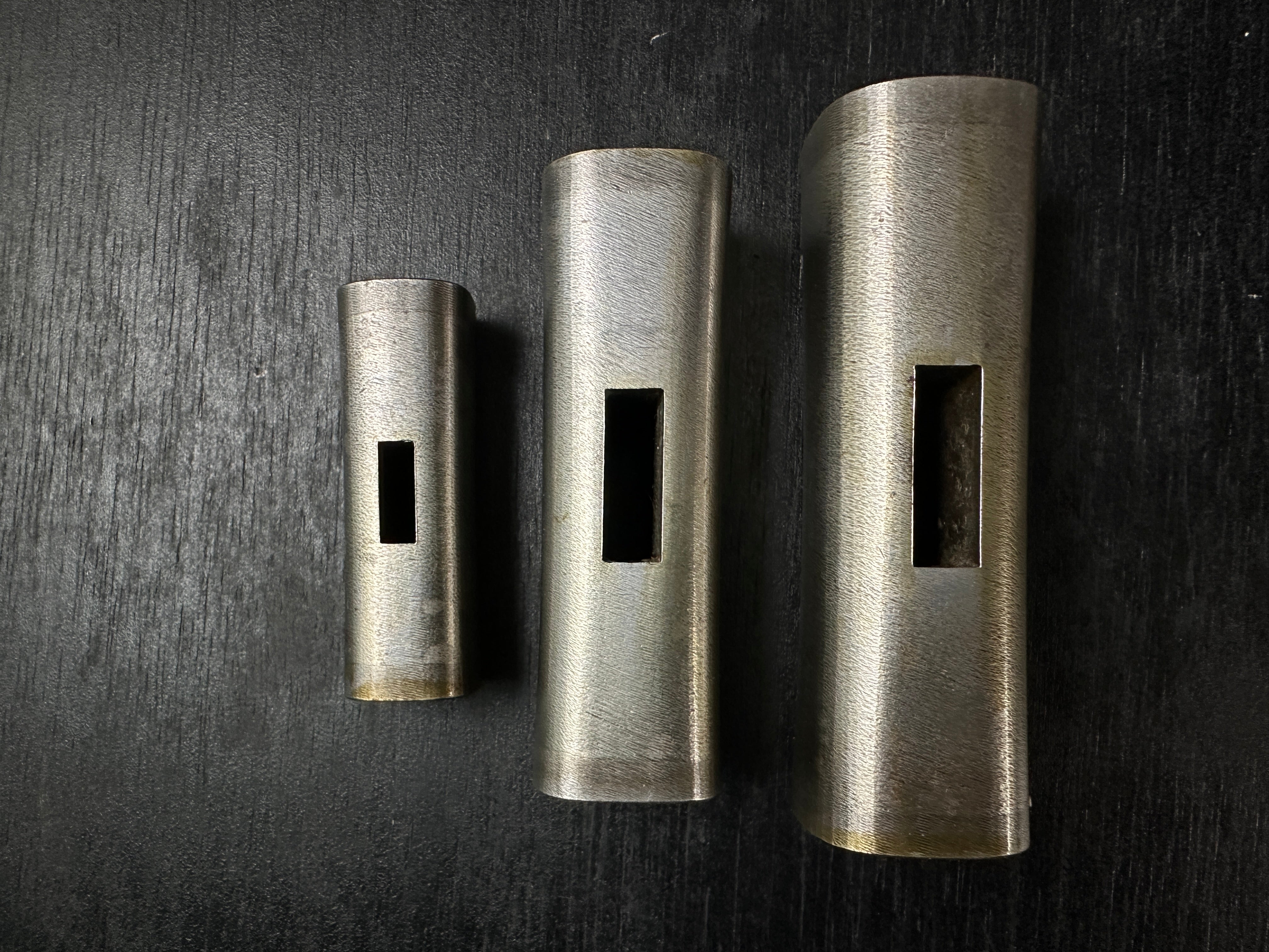 Old stock Kouzaburou Pasting steel Square Hammers set 長谷川幸三郎氏 四角玄翁 鋼付 30匁 60匁 100匁 セット