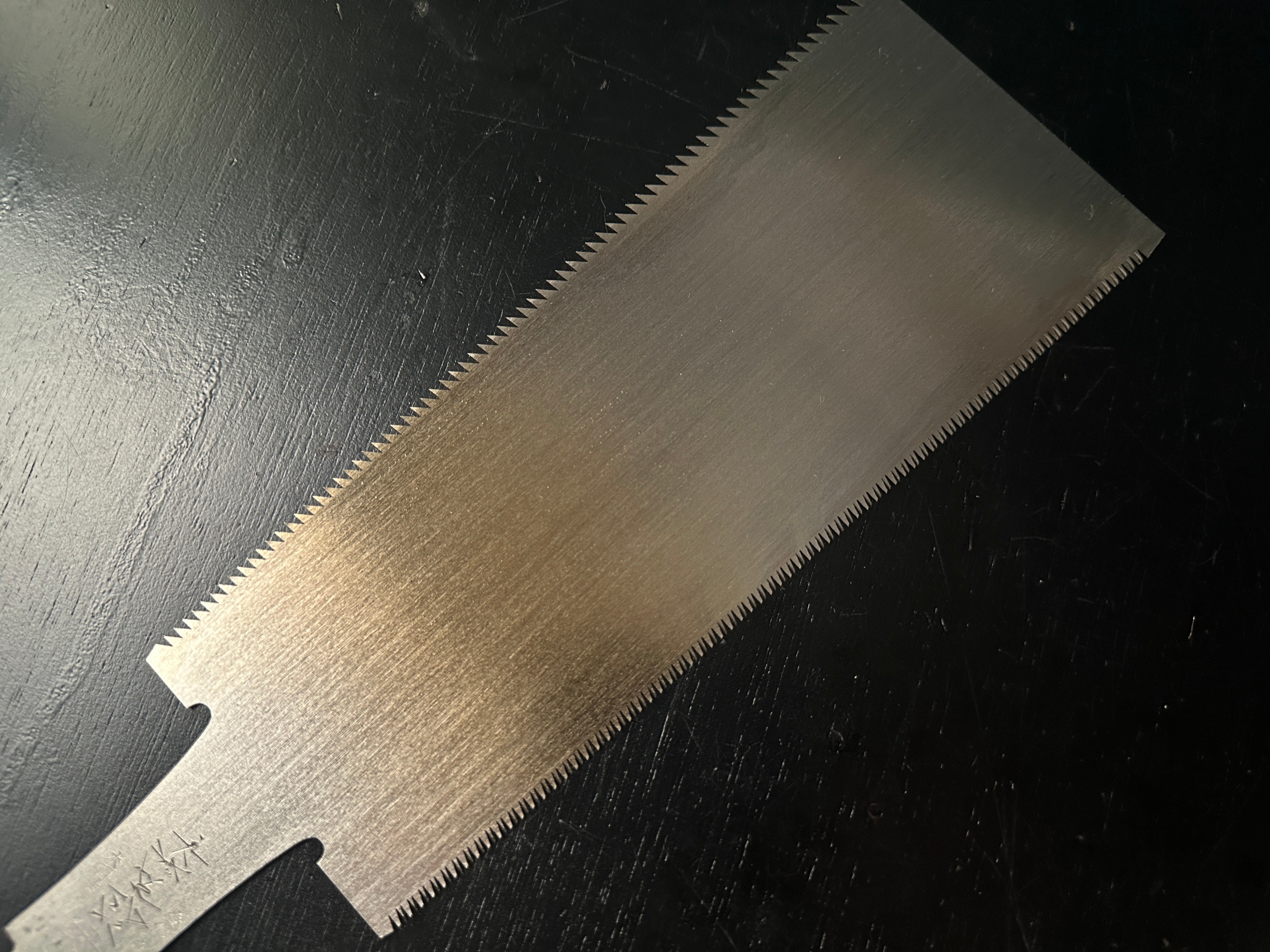 Old stock Oba Shoichiro Double Edge (Ryoba) Hand Made Saw 240mm 掘出し物 大場正一郎作 両刃鋸 240mm