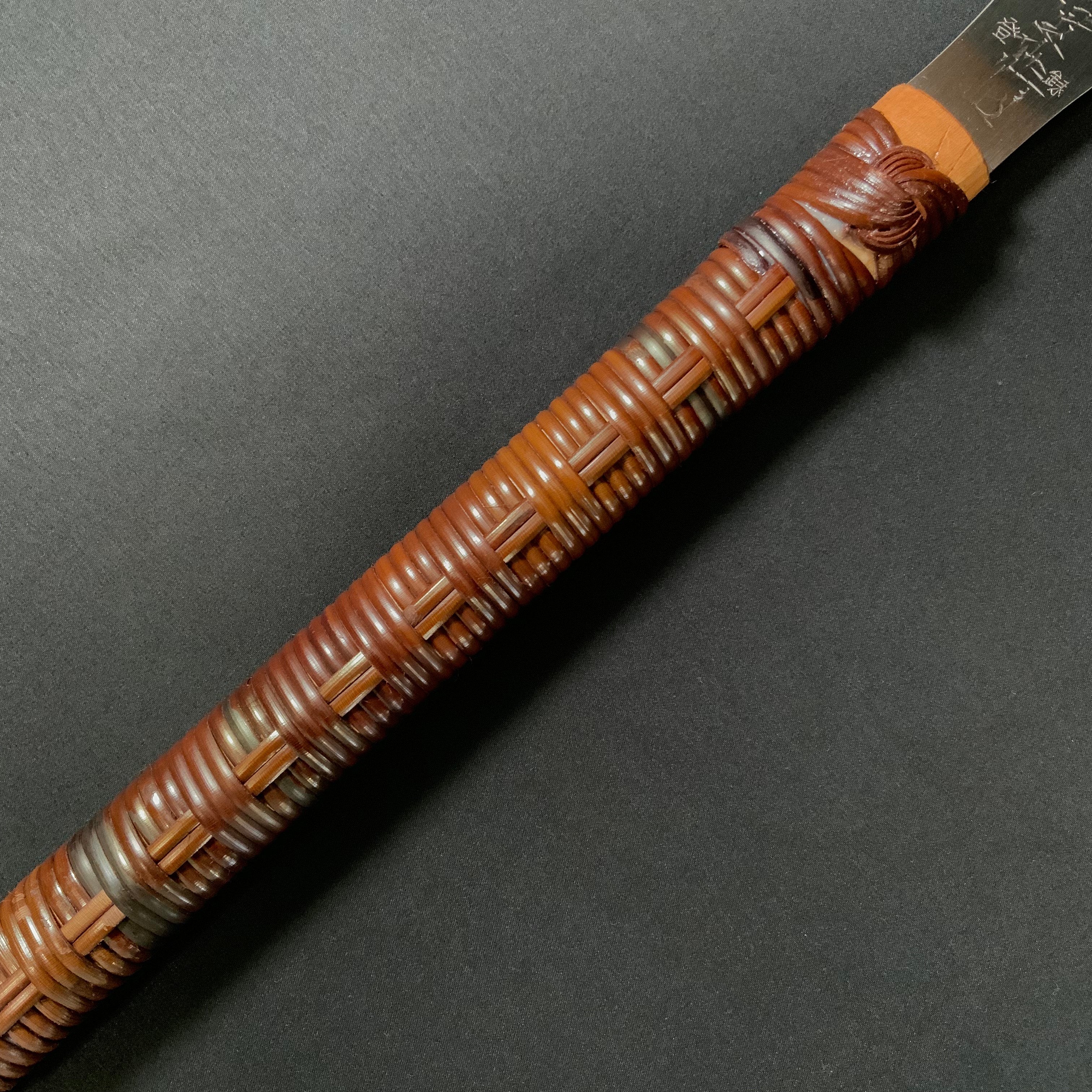 #214 Inosuke Nagakatsu Double Edge Saw Eddy Type Handles set For Hard Wood 伊之助 長勝鋸 渦巻き柄 両刃鋸 広葉材用 240mm