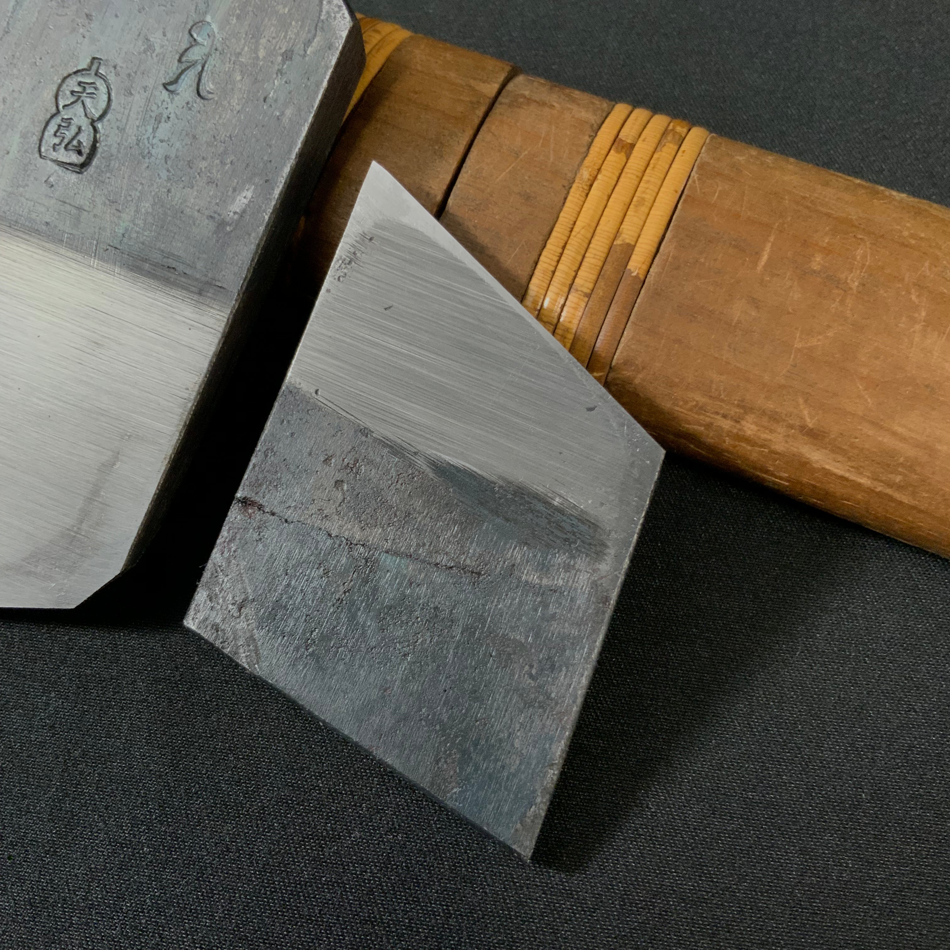Tenhiro Mini Rabbet Planes by Seikichi Sekikawa with blue steel 42mm 関川誠吉作 豆際鉋 天弘 青紙一号鋼 42mm
