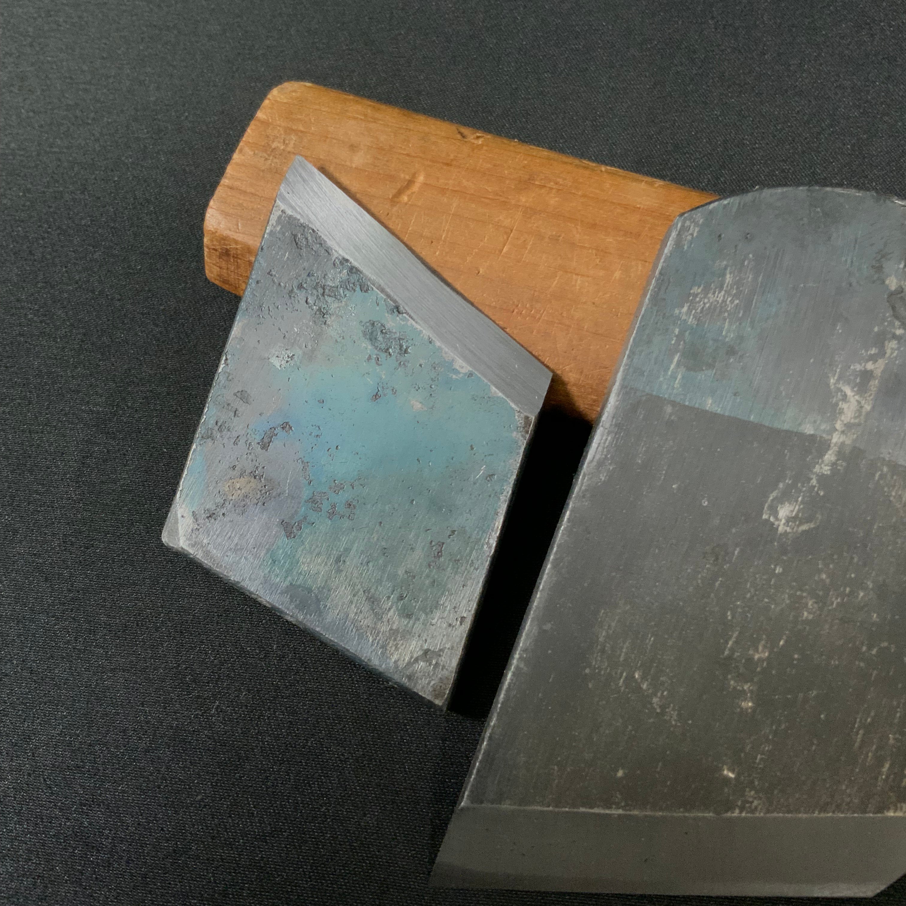 Tenhiro Mini Rabbet Planes by Seikichi Sekikawa with blue steel 42mm 関川誠吉作 豆際鉋 天弘 青紙一号鋼 42mm