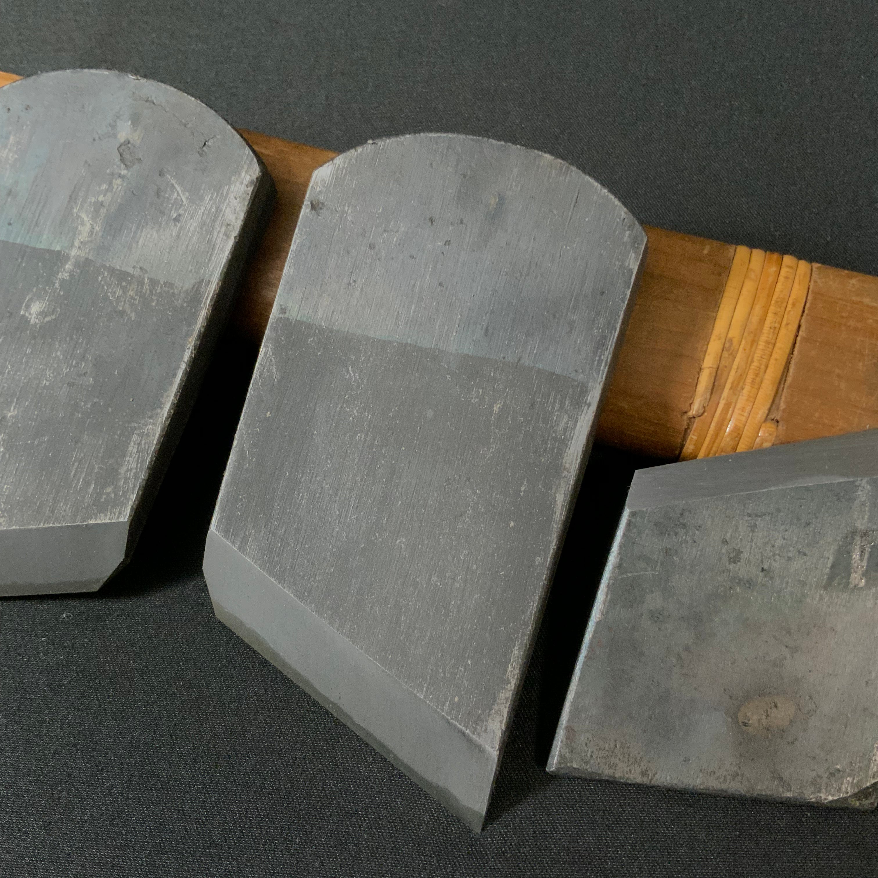 Tenhiro Mini Rabbet Planes by Seikichi Sekikawa with blue steel 42mm 関川誠吉作 豆際鉋 天弘 青紙一号鋼 42mm