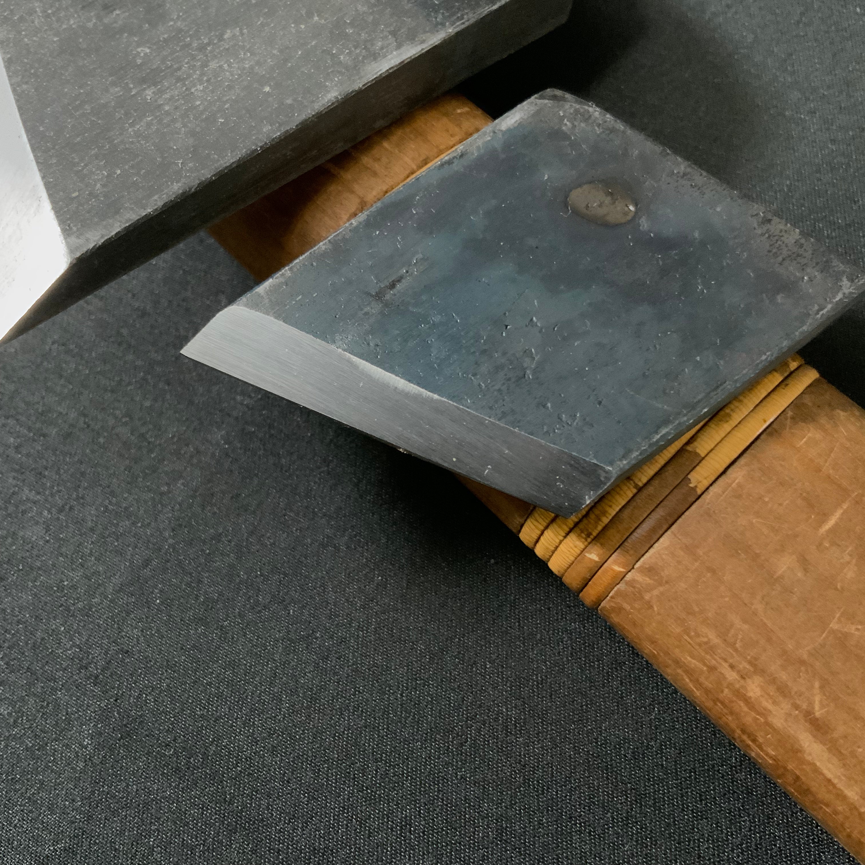 Tenhiro Mini Rabbet Planes by Seikichi Sekikawa with blue steel 42mm 関川誠吉作 豆際鉋 天弘 青紙一号鋼 42mm