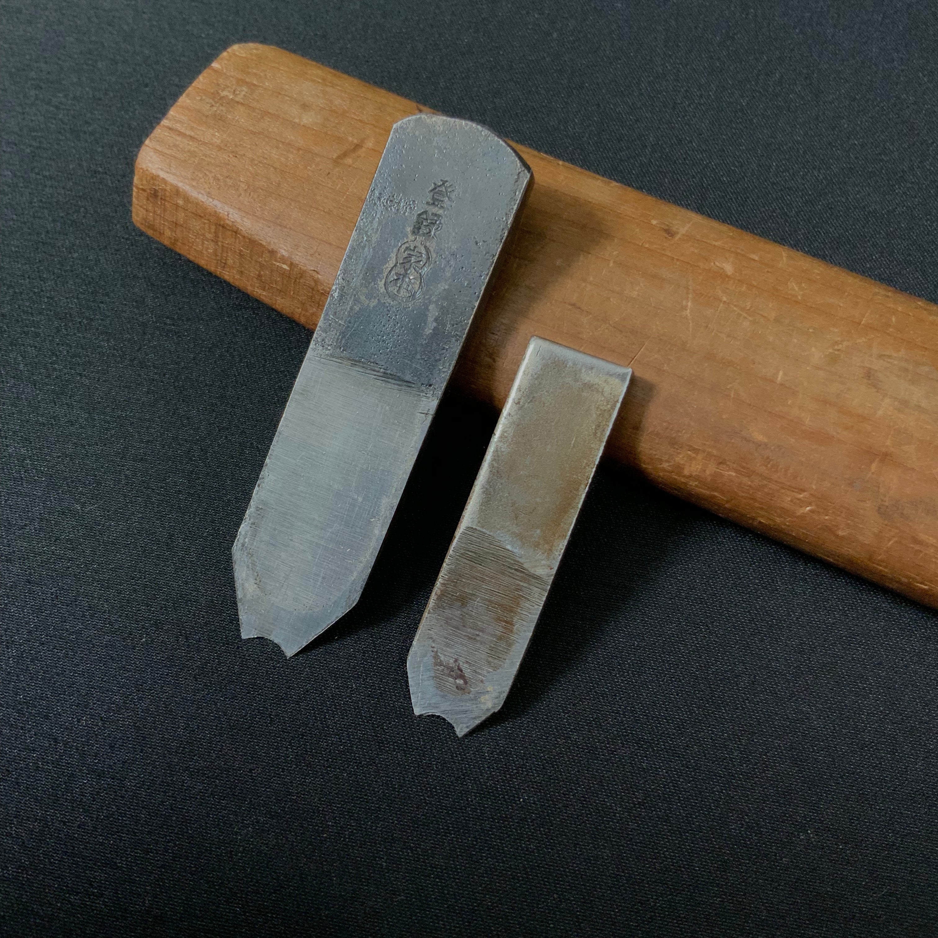Old stock #3 Traditional Chamfer Plane Bozumen 掘出し物 面取鉋 坊主面
