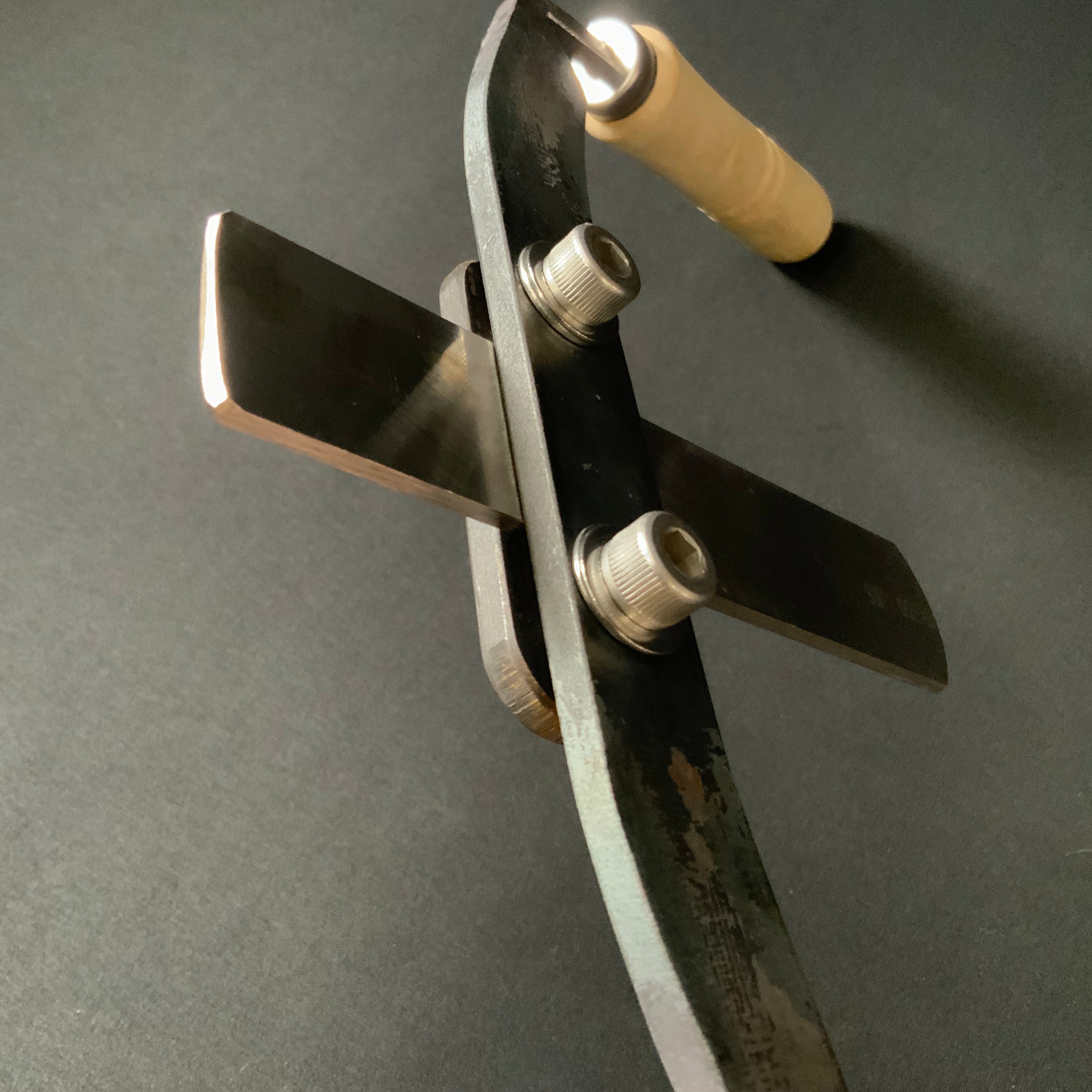 銑 鍛冶屋道具 替刃式 引くタイプ Sen Hand-made Japanese Blacksmith Tools Draw type