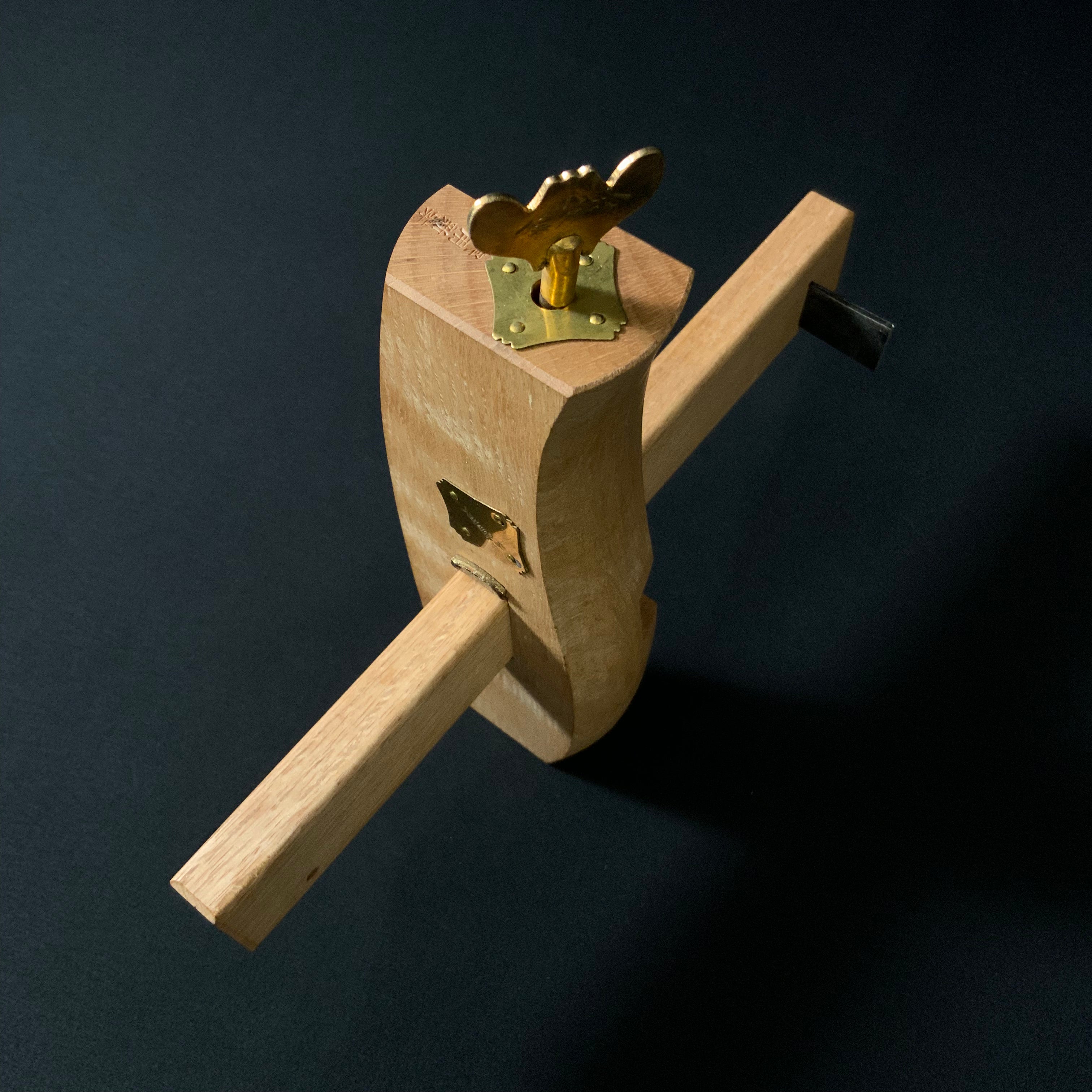 掘出し物 富士久 割毛引 Old Stock Fujikyu Thin sheet cutting Marking gauge Wari Kebiki