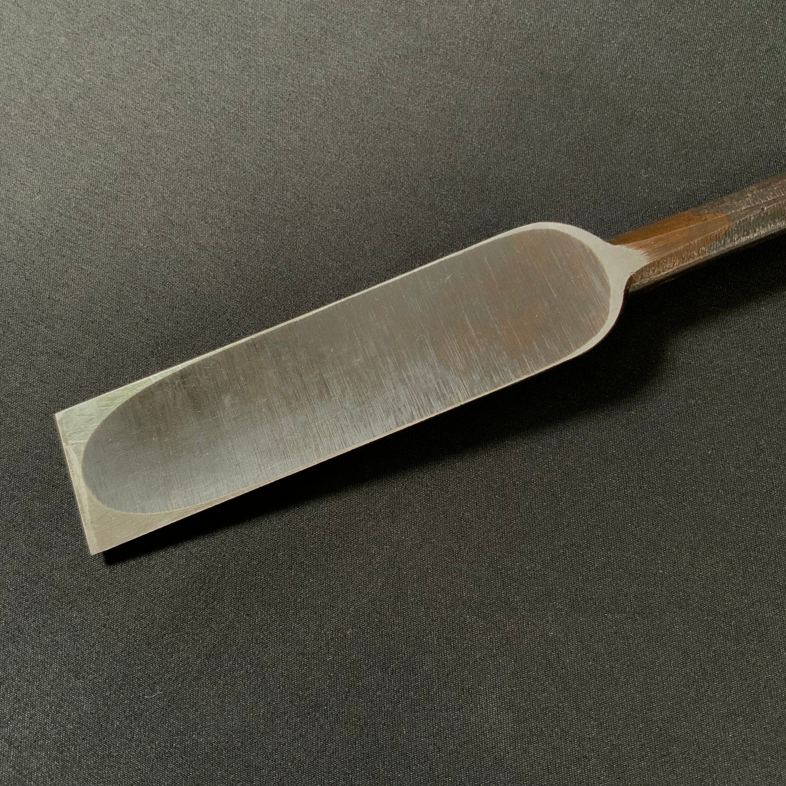 Tasai Slick Chisels (Nakatsuki-Nomi) 田斎作 黒仕上 中突のみ 白樫柄 30mm