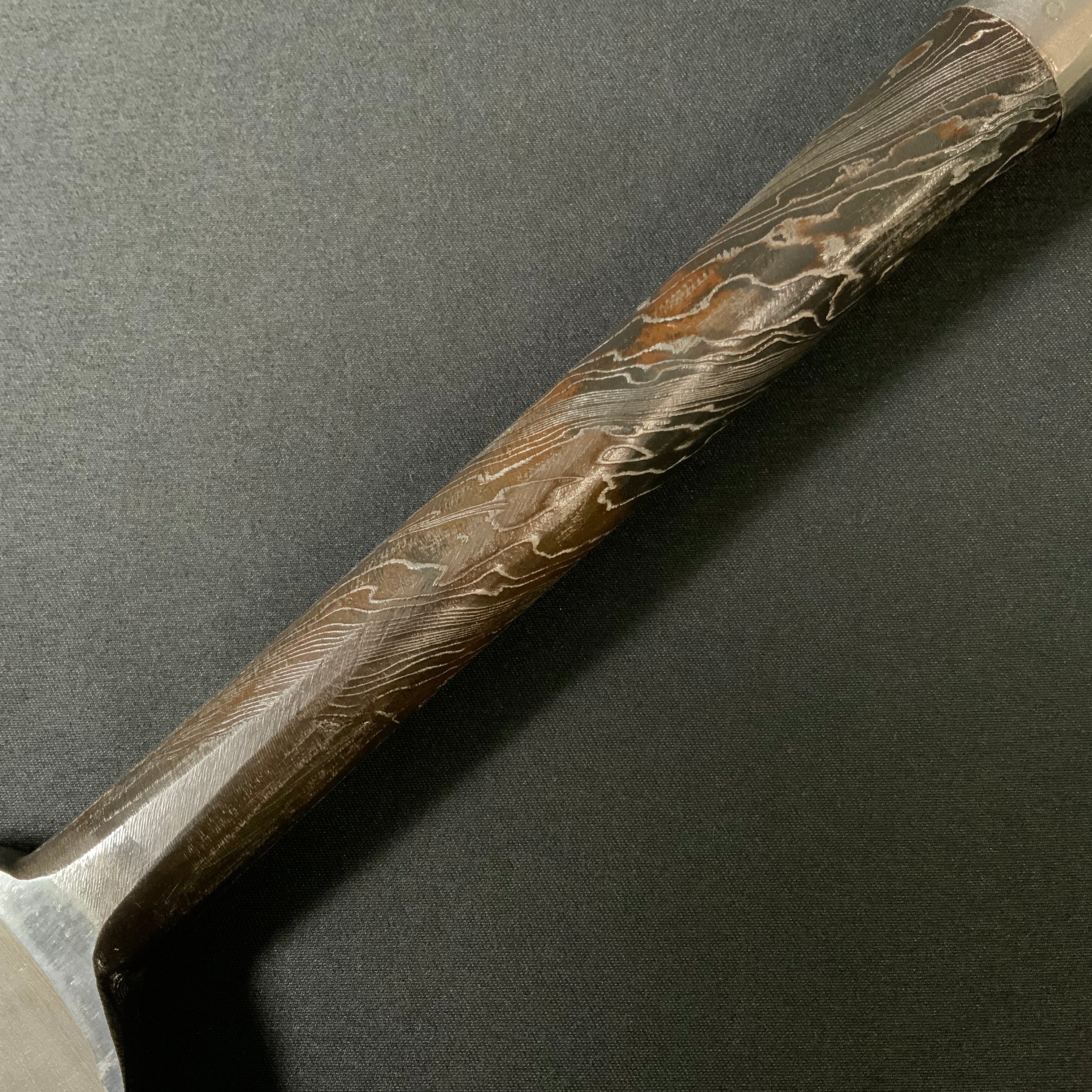 Tasai Mokume Special Slick Chisel with Japanese Evony Handle 田斎 木目 本突鑿 黒檀柄 54mm