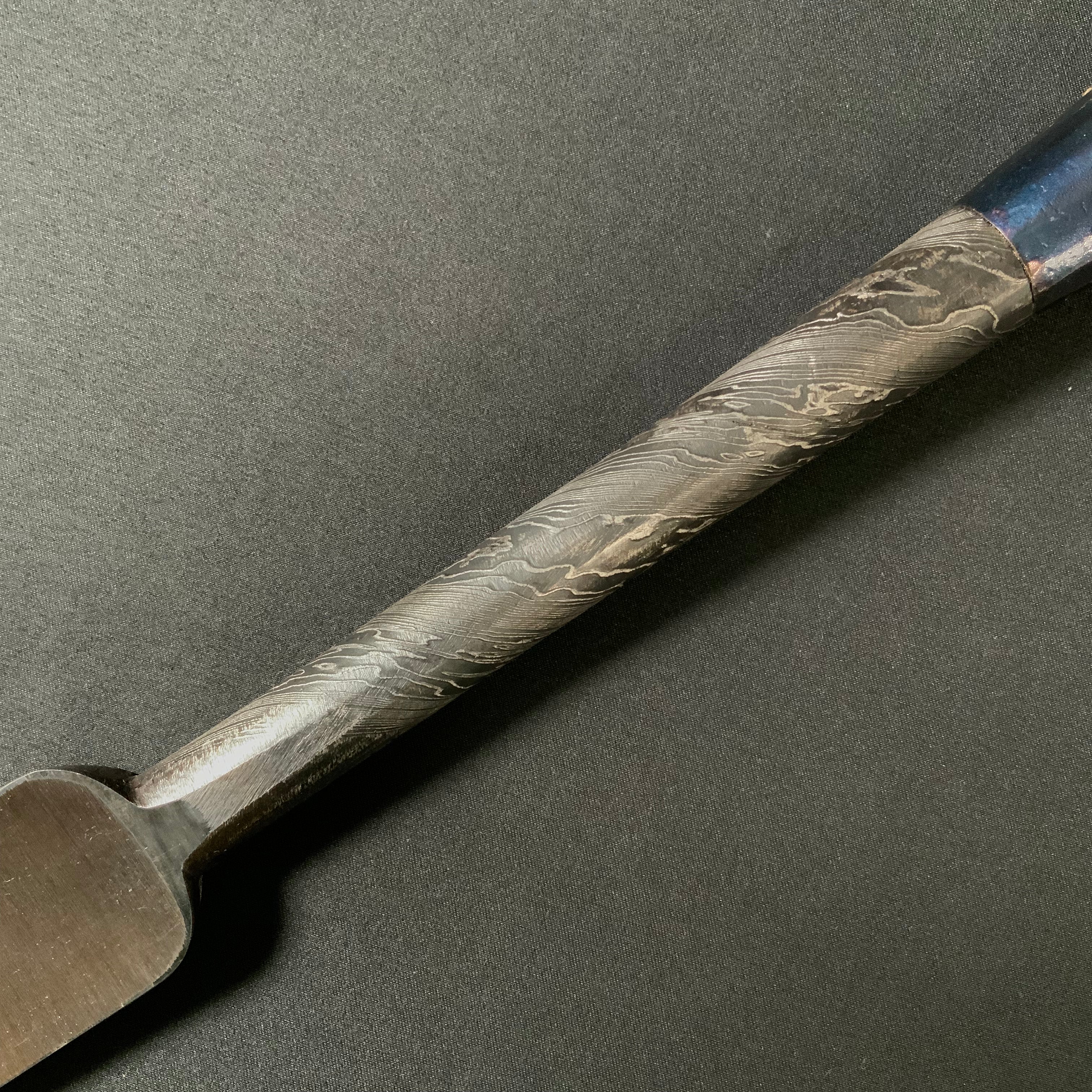 Tasai Mokume Special Dovetail Bench (Hontsuki) chisels with Cassia siamea handle 田斎作 木目 鎬本突き鑿 鉄刀木柄 36mm