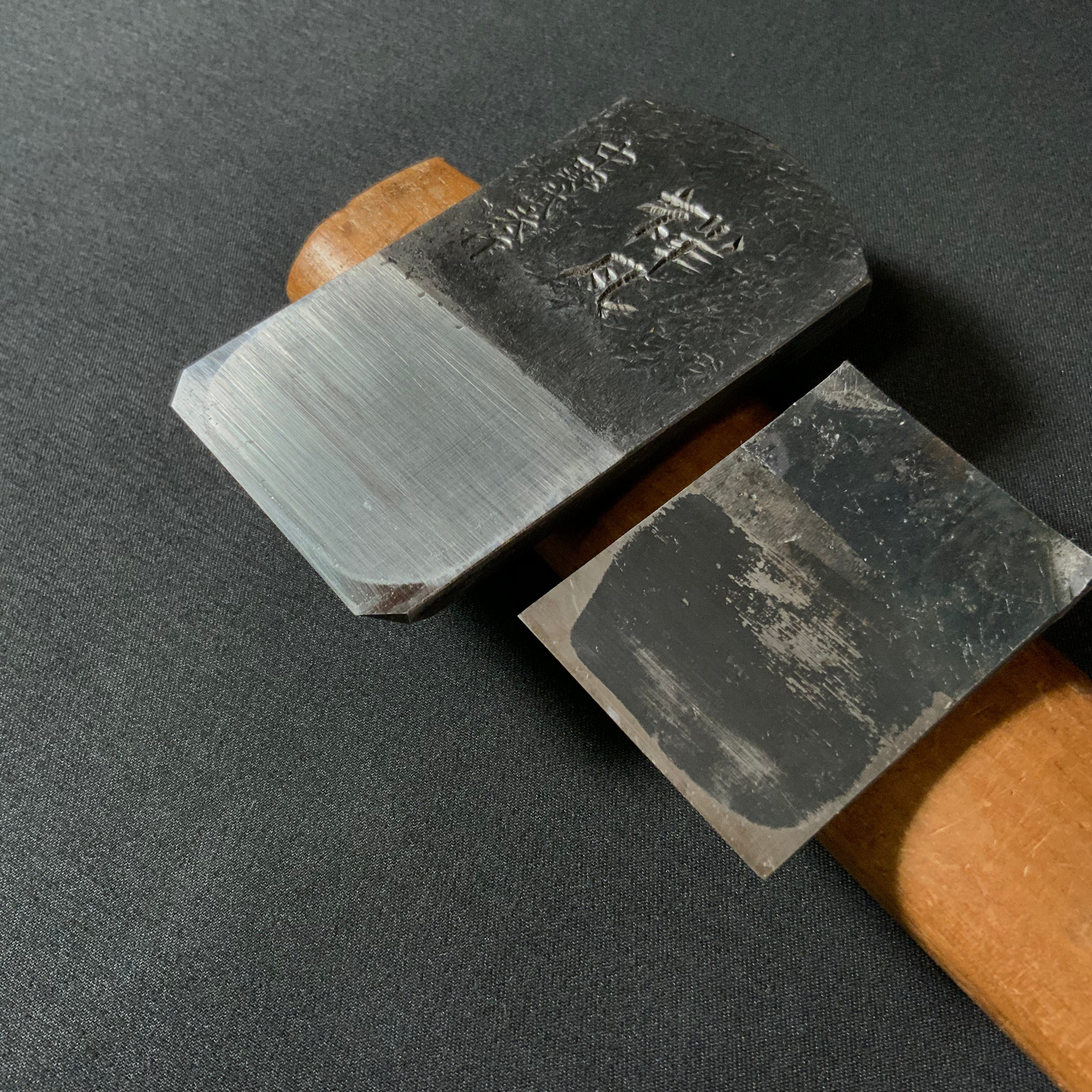 中野武夫作 豆平鉋 祥風 青紙スーパー鋼 42mm Shoufu Mini Plane (Kanna) by Nakano Takeo with Super Blue steel