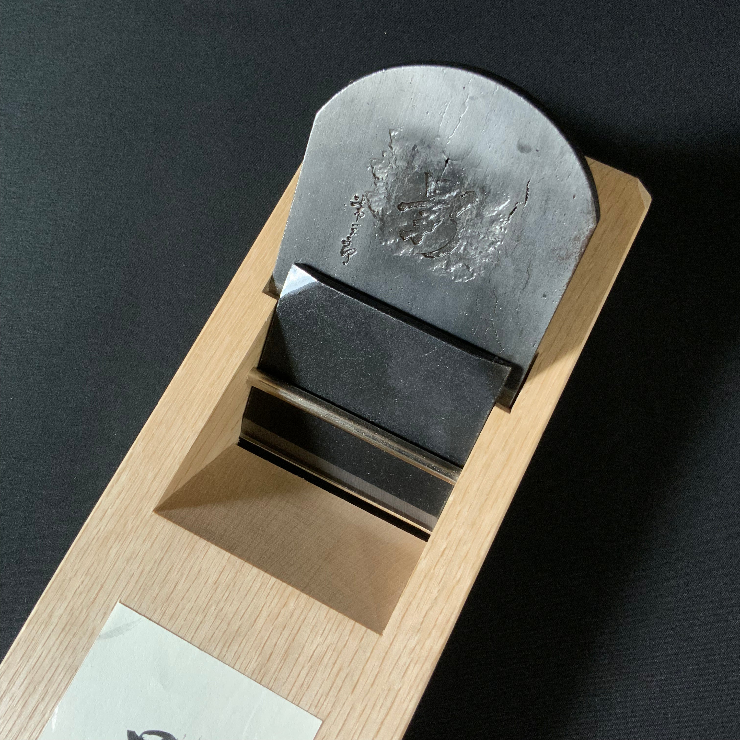 影 常三郎作 仕上鉋 青紙スーパー鋼 70mm Kage Tsunesaburo Smoothing Plane (Kanna) with Super Blue steel