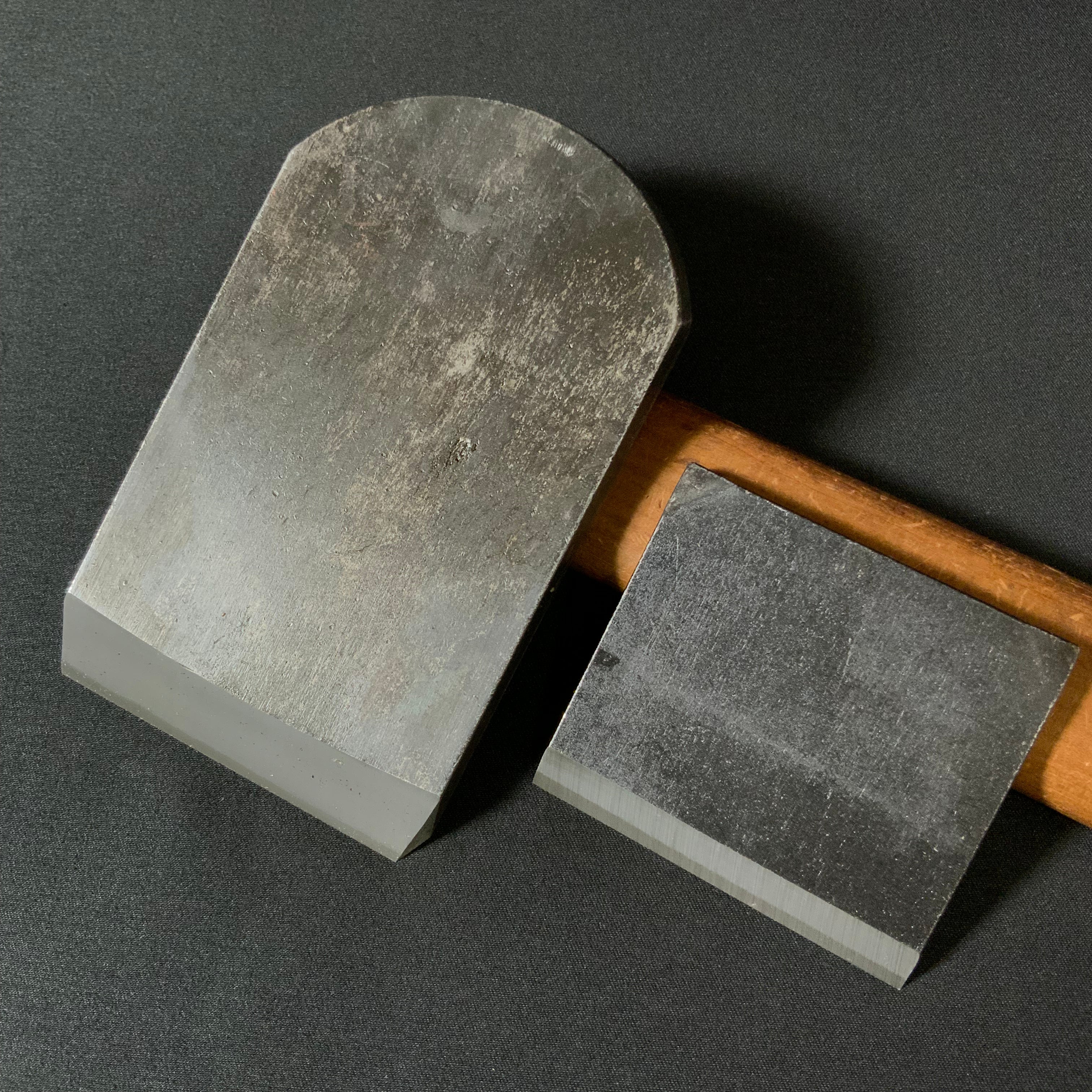 影 常三郎作 仕上鉋 青紙スーパー鋼 70mm Kage Tsunesaburo Smoothing Plane (Kanna) with Super Blue steel