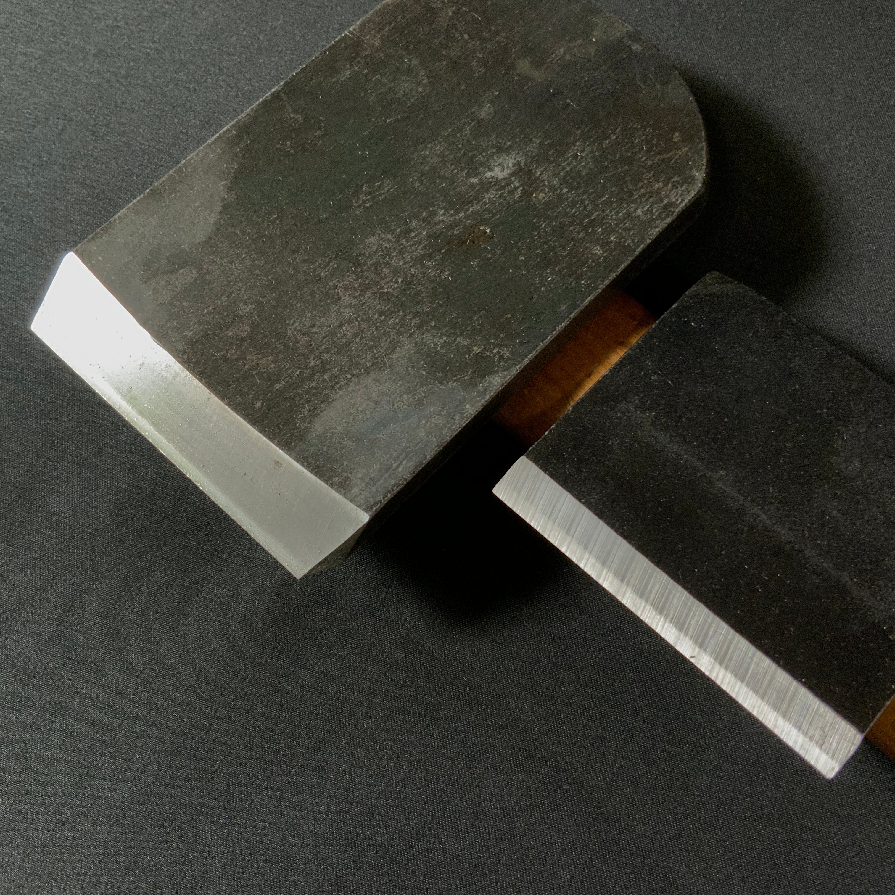 影 常三郎作 仕上鉋 青紙スーパー鋼 70mm Kage Tsunesaburo Smoothing Plane (Kanna) with Super Blue steel