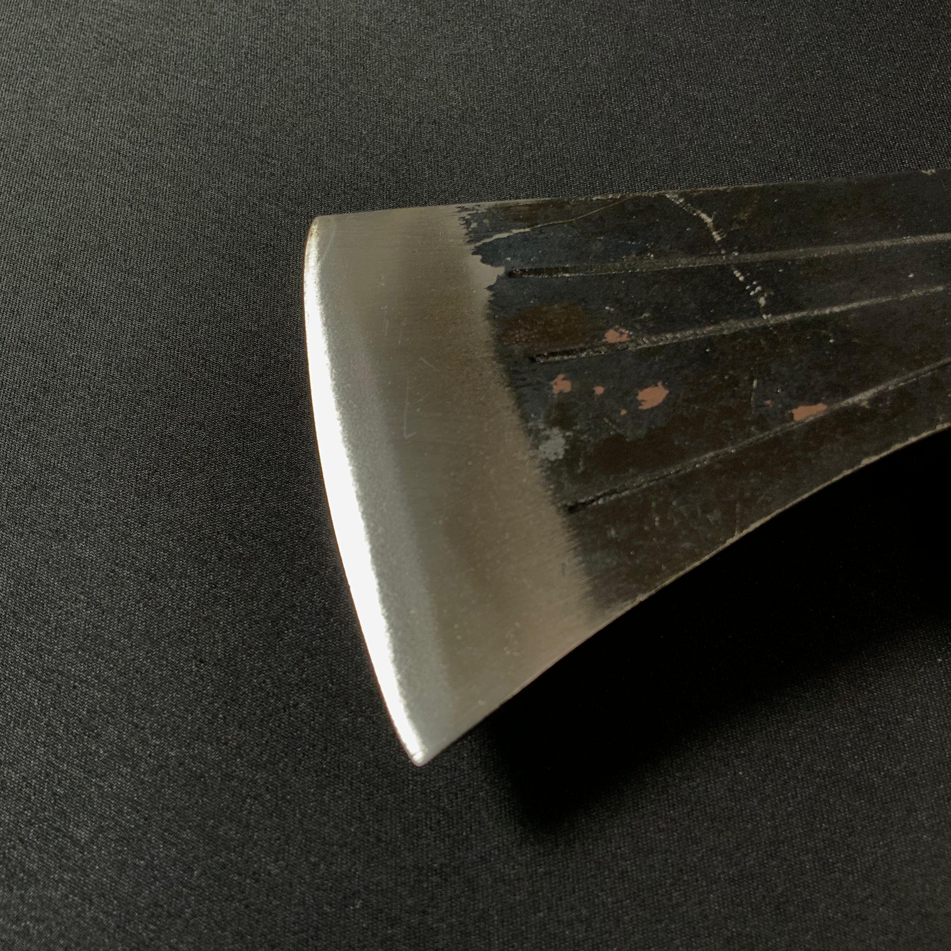 全鋼銀杏型手斧 500g 柄付 All steel ginko-shaped Japanese Carpenter's Axe with handle
