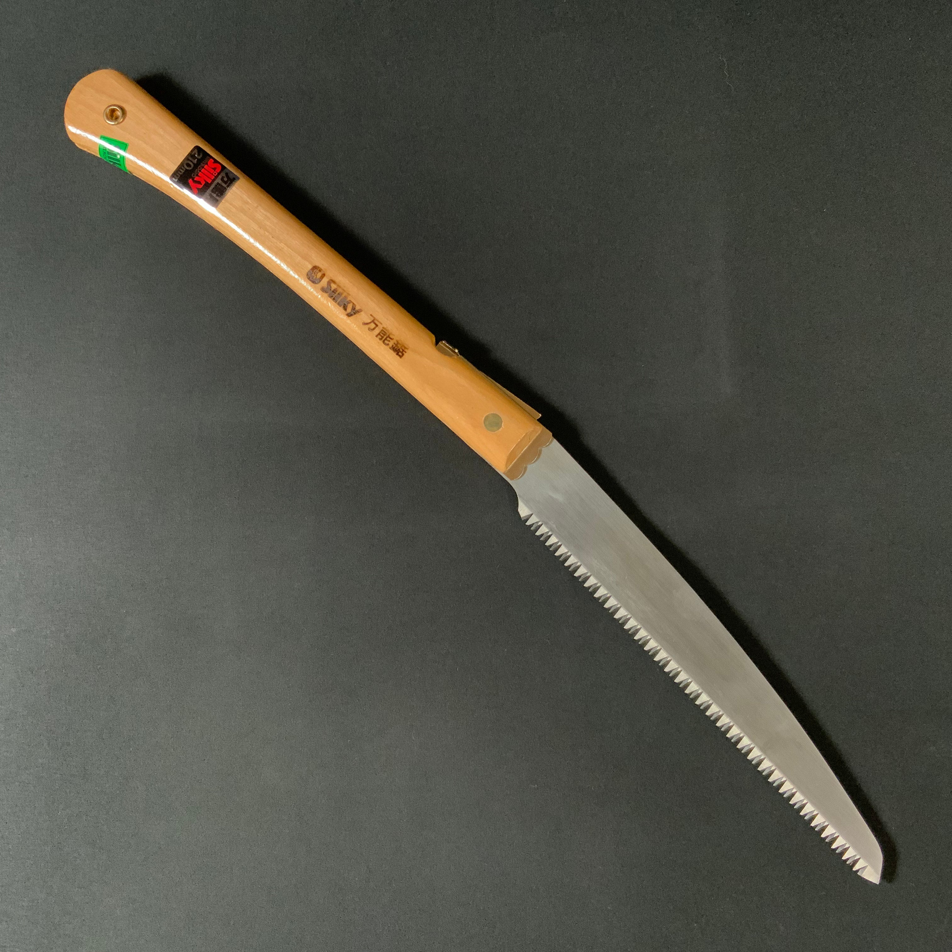 Old stock Silky Allopticales folding saw 210mm  掘出し物 シルキー 万能鋸 210mm