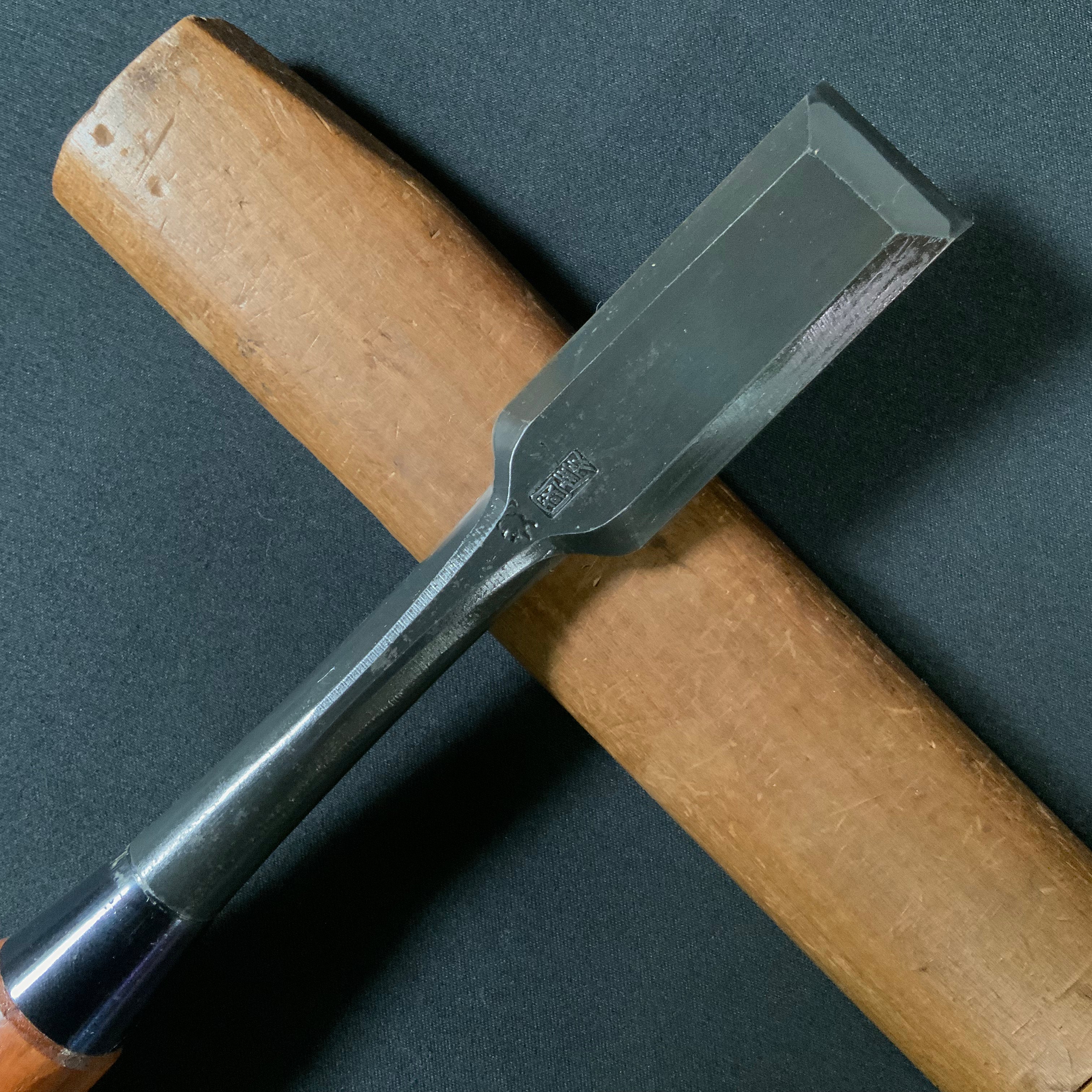 池田慶郎 三代目国慶作 追入鑿 24mm Kunikei 3rd Bench chisels by Ikeda Yoshiro