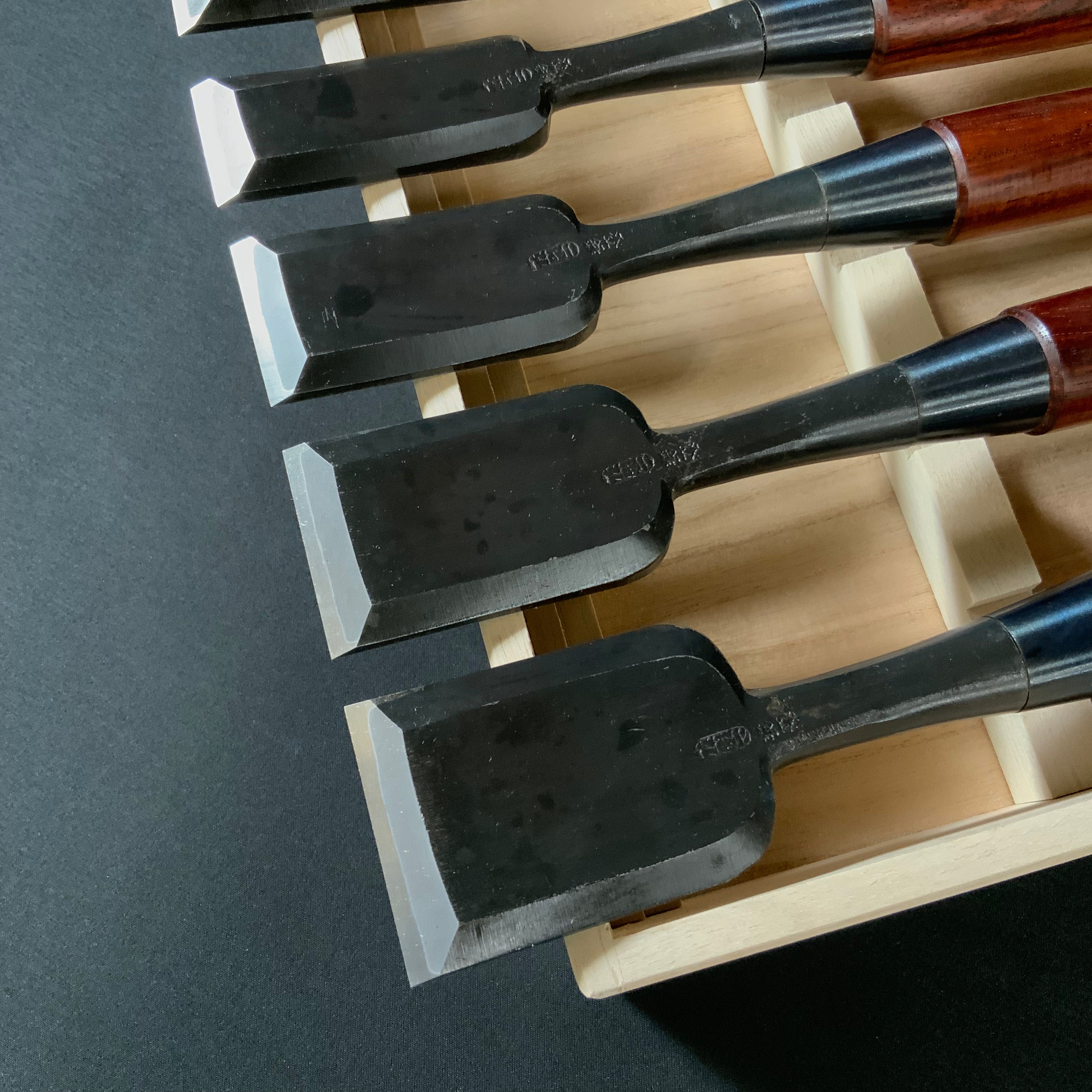 Fujihiro 今井忠太郎作 卓上ノミ 今井忠太郎作 二治弘 追入組鑿