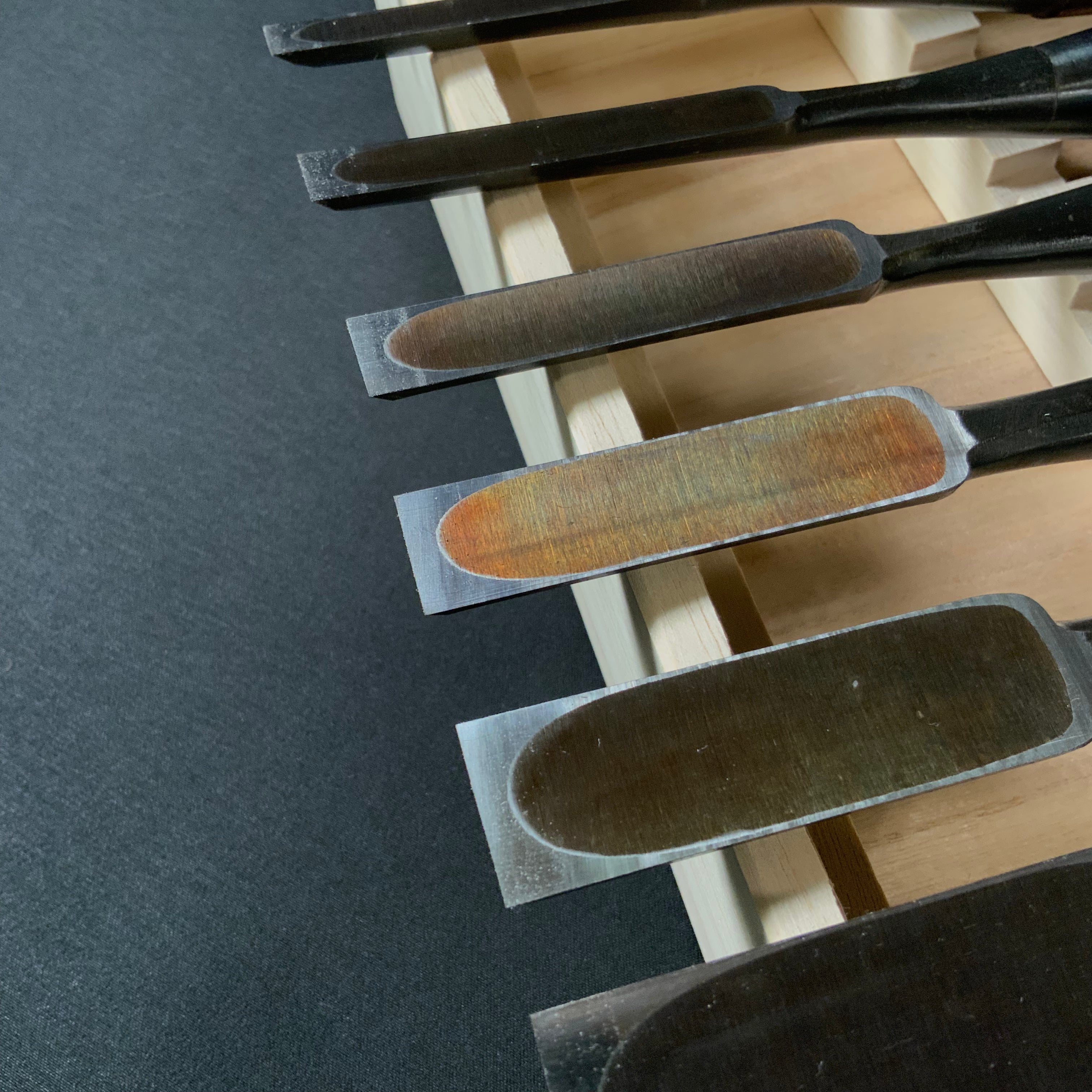 Fujihiro 今井忠太郎作 卓上ノミ 今井忠太郎作 二治弘 追入組鑿