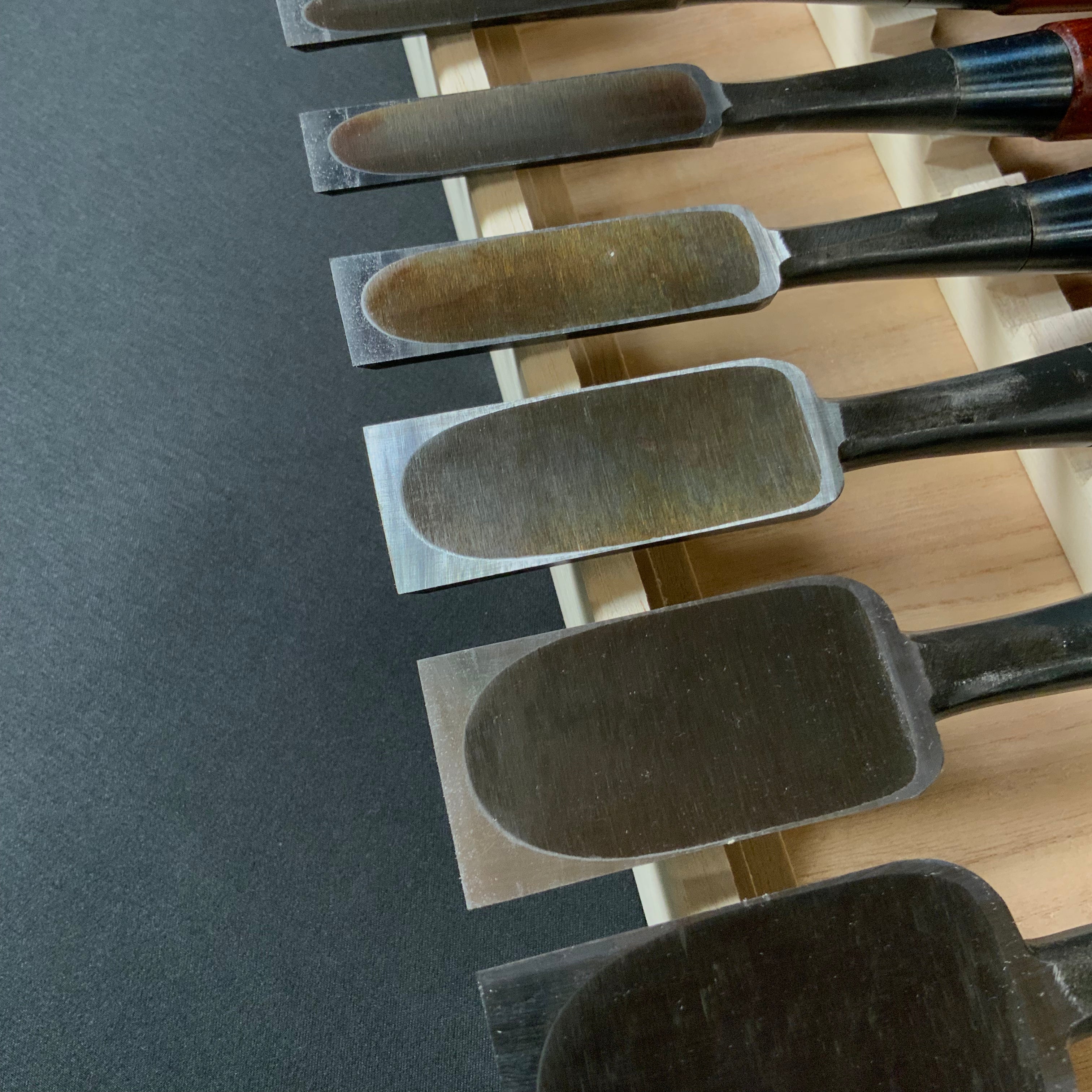 Fujihiro 今井忠太郎作 卓上ノミ 今井忠太郎作 二治弘 追入組鑿