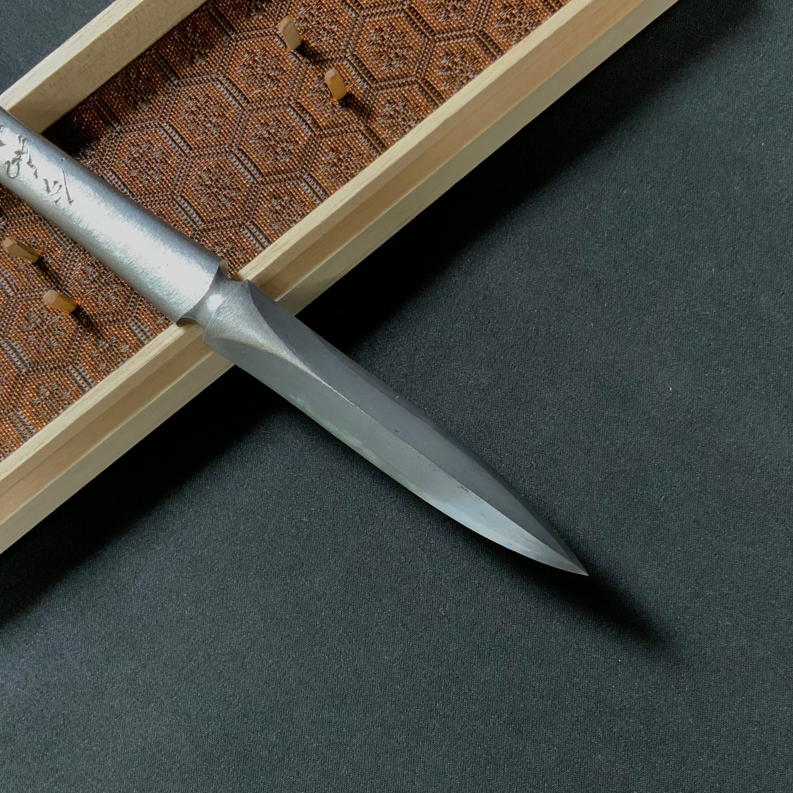 Etai Yari kanna by Sozen Carving 得体 素全作 槍鉋