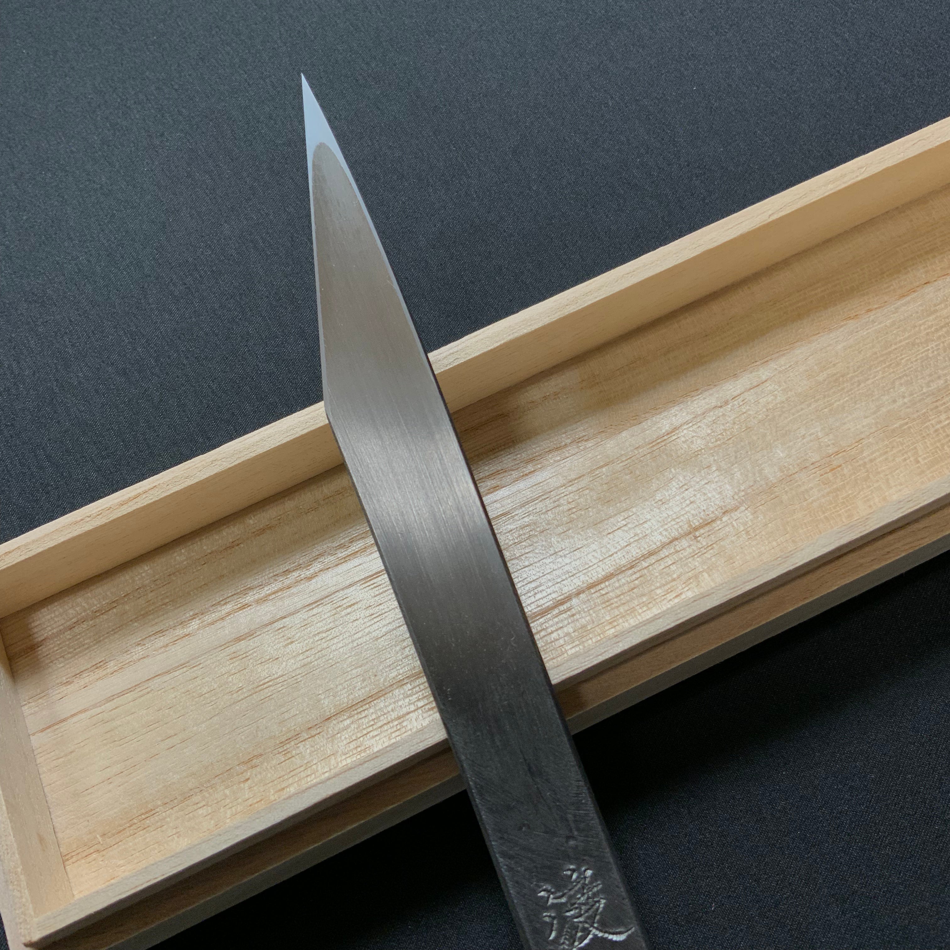Transcend Right hand Kiridashi kinfe by Sozen Carving 渡己 素全作 切出し小刀 右 18mm