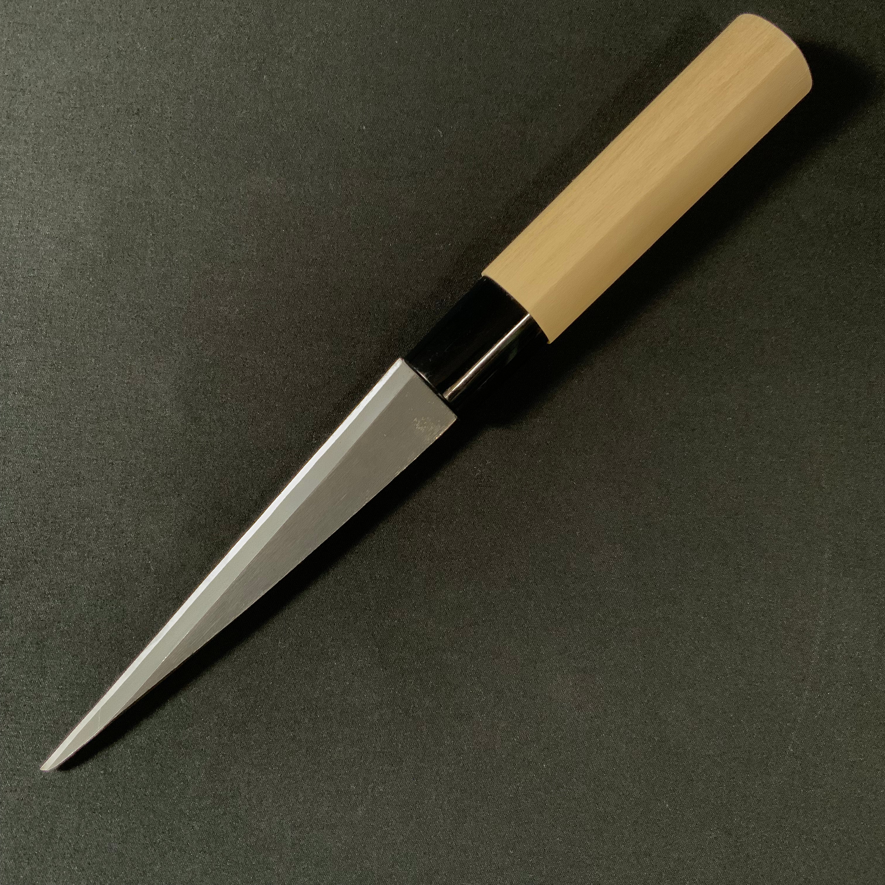 梅心子 繰り小刀 右  135mm  サヤなし Baishinshi Kuri Kokatana (Carving knife)  Right hand