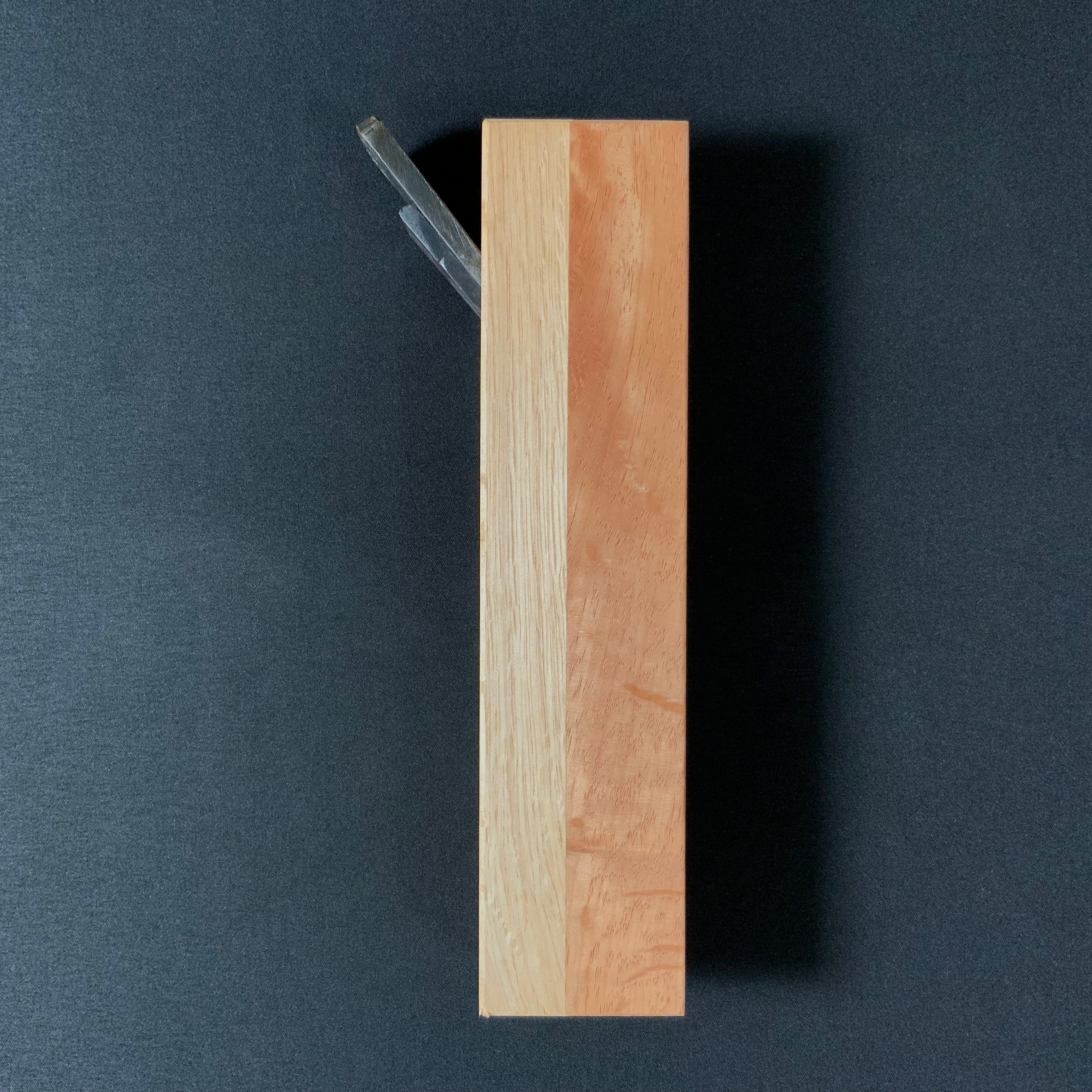 掘出し物 広治 面取鉋 坊主面 Old stock Hiroharu Traditional Chamfer Plane Bozumen