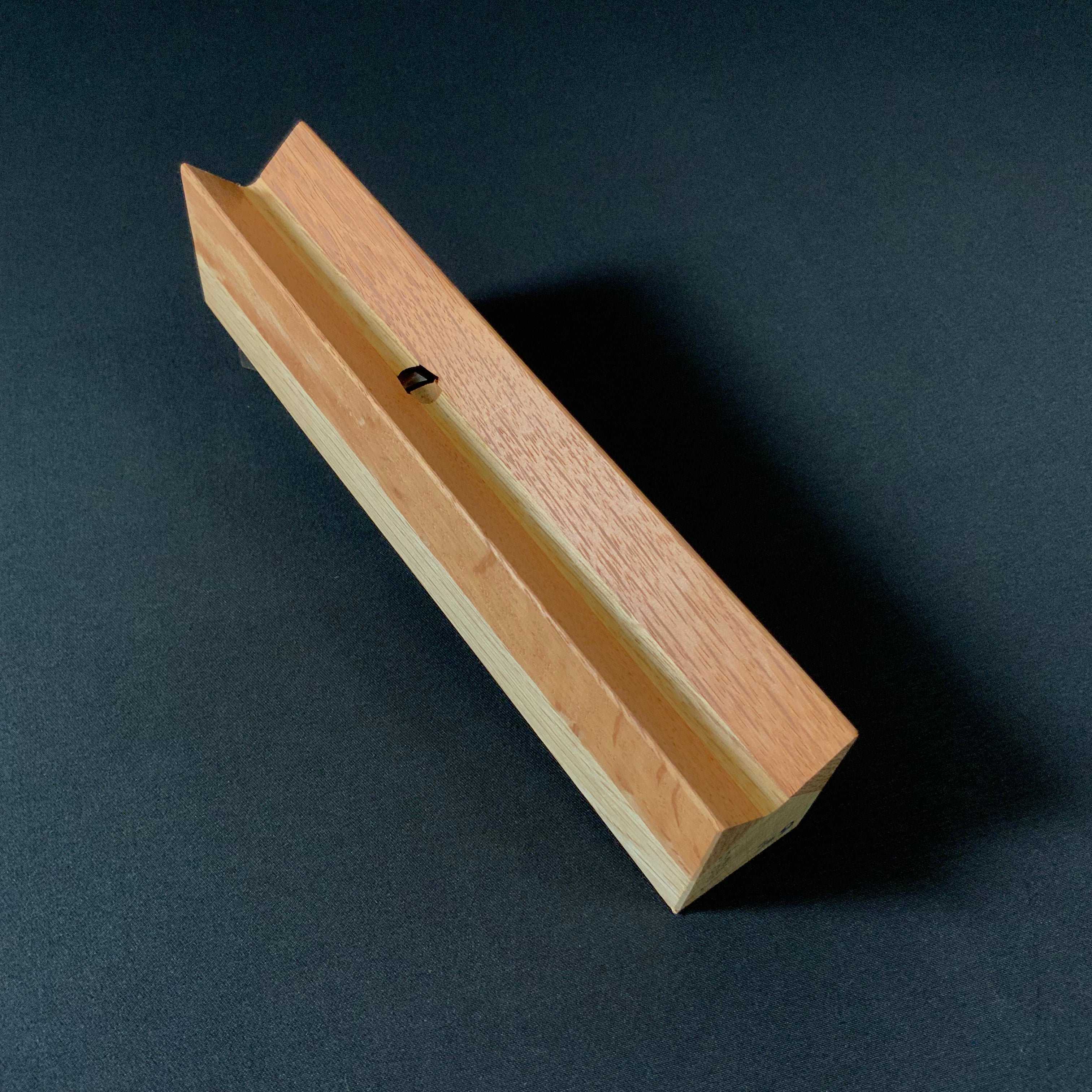 掘出し物 広治 面取鉋 坊主面 Old stock Hiroharu Traditional Chamfer Plane Bozumen