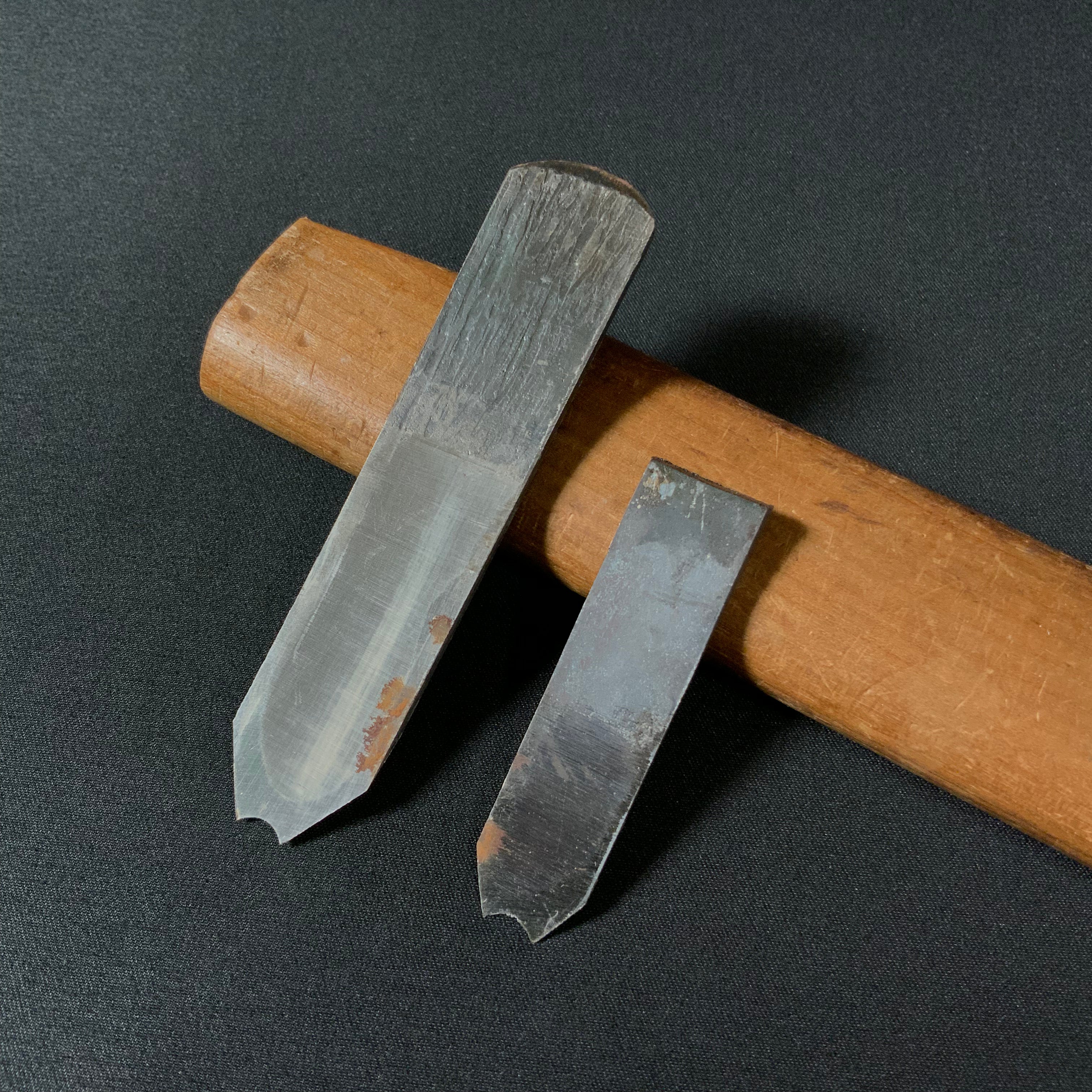 掘出し物 広治 面取鉋 坊主面 Old stock Hiroharu Traditional Chamfer Plane Bozumen