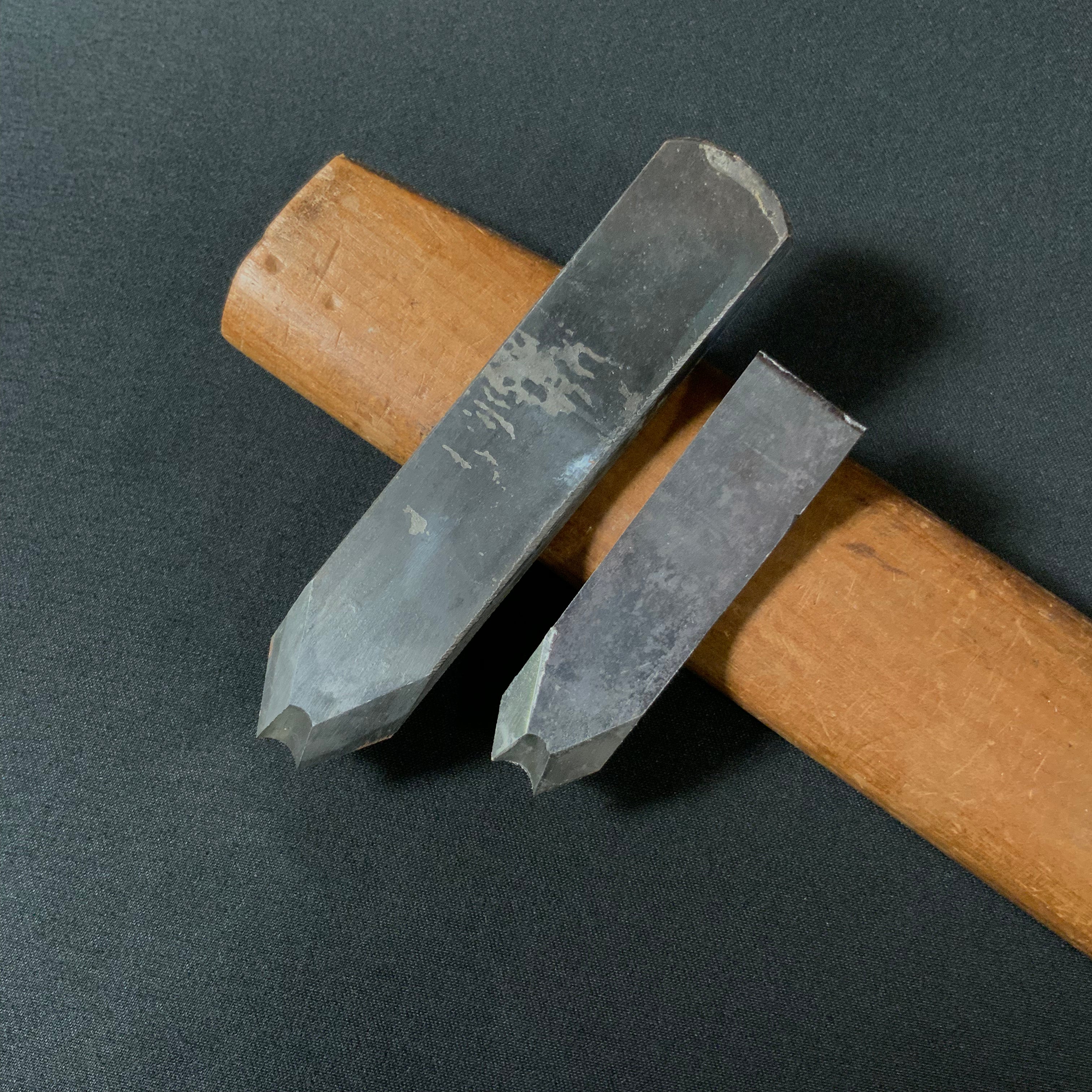 掘出し物 広治 面取鉋 坊主面 Old stock Hiroharu Traditional Chamfer Plane Bozumen