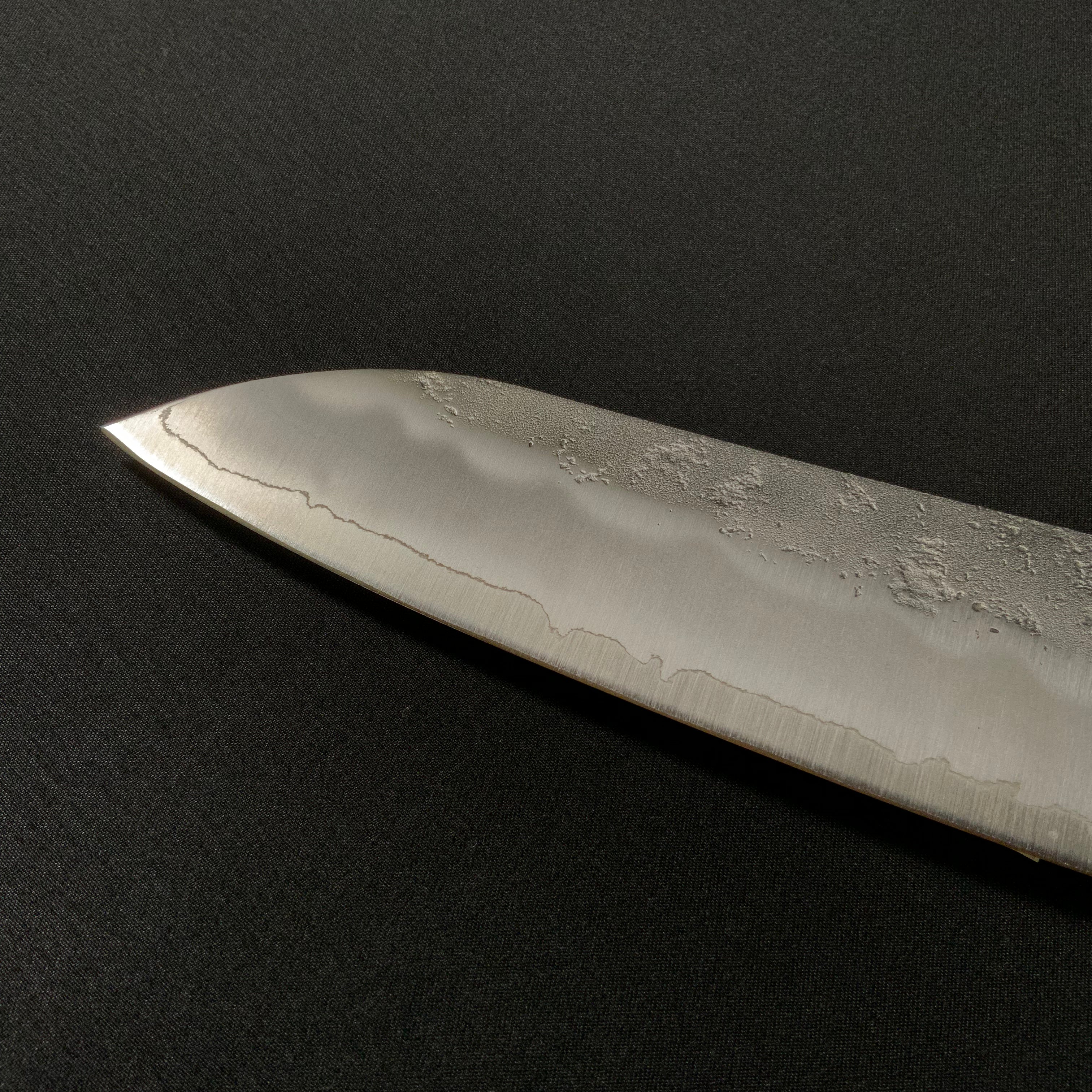 Stainress Santoku Kitchen Knife SLD 切れるよろこび 三徳包丁 梨地 銀3 ステングラッド鋼 180mm