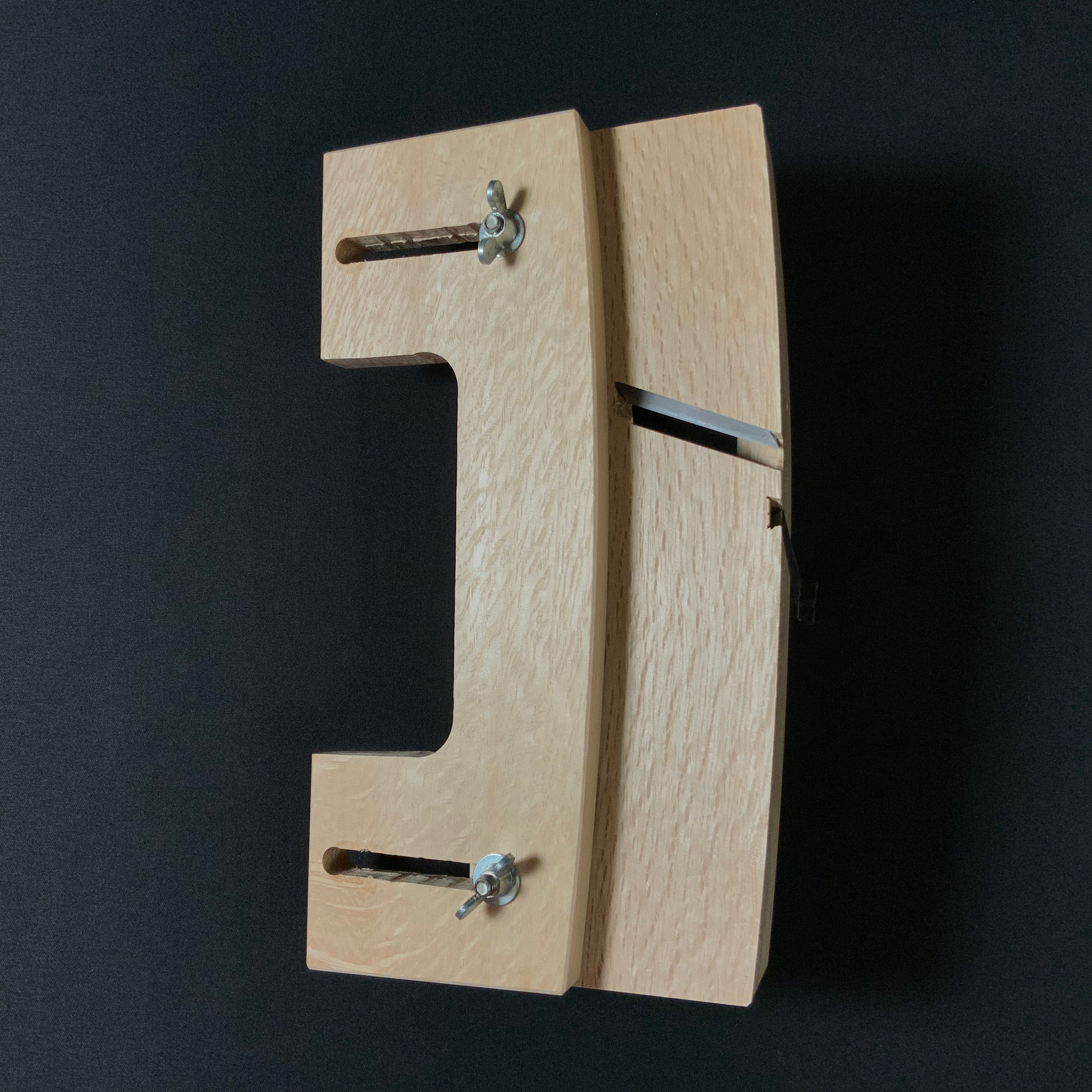 掘出し物 正清 入母屋鉋 右 36mm Old stock Masakiyo Irimoya Planes (Kiwa-Kanna) Right