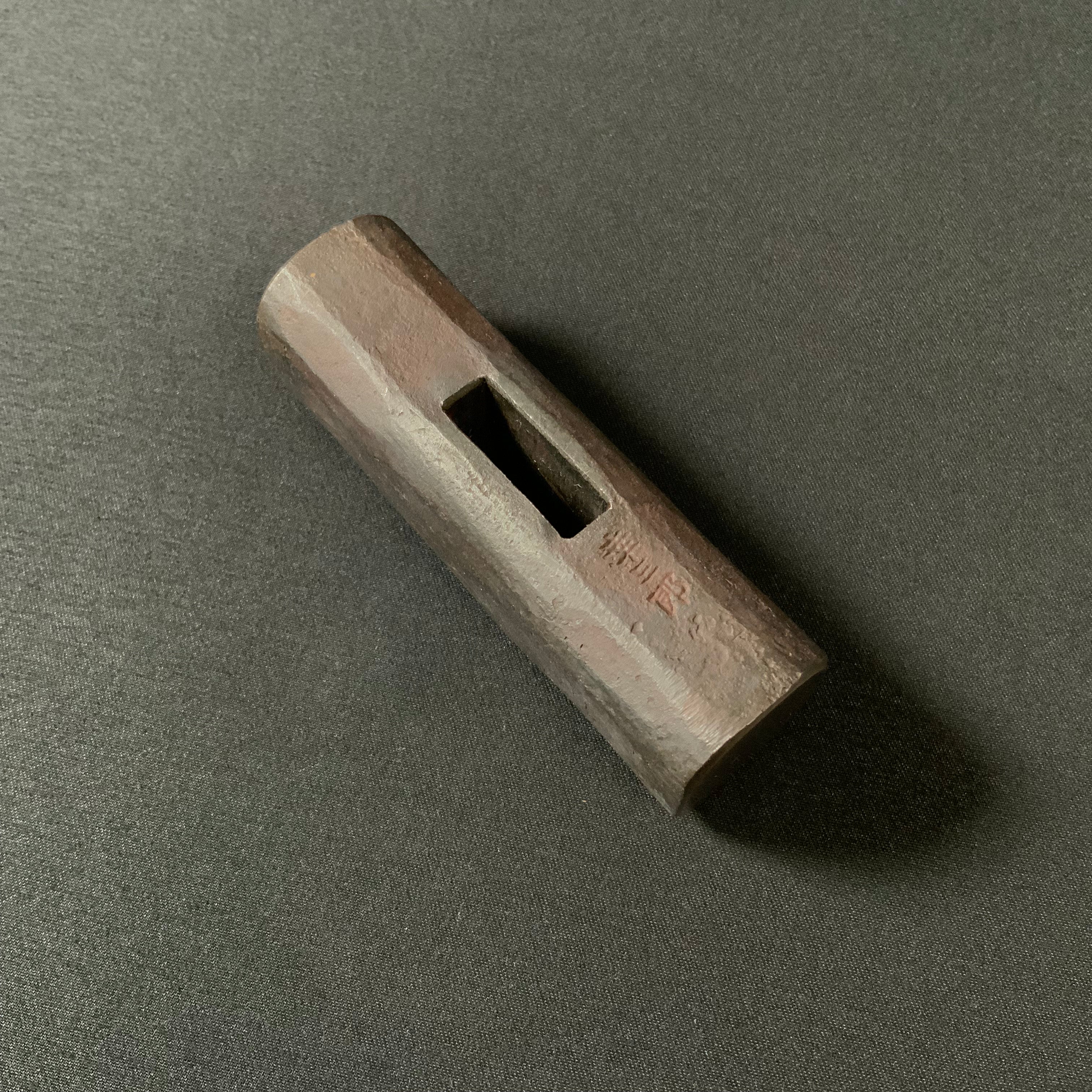 Old stock Kouzaburou Hammers with Blacksmith finish 掘出し物 長谷川幸三郎氏 四角玄翁 地型 槌仕上 340g
