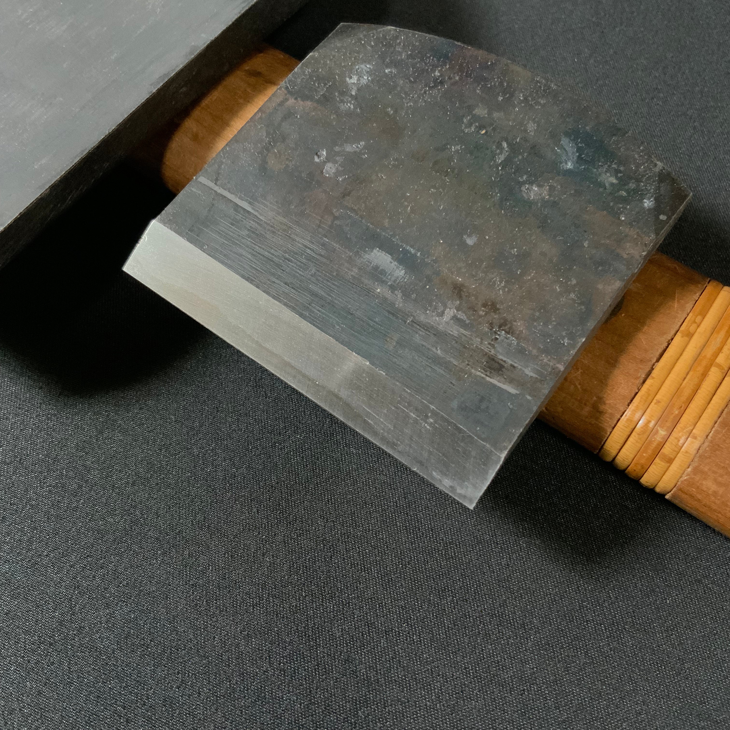 掘出し物 #1 碓氷健吾作 健明 仕上げ鉋 70mm Old stock Kenmei Smoothing Plane(Kanna) by Usuikengo