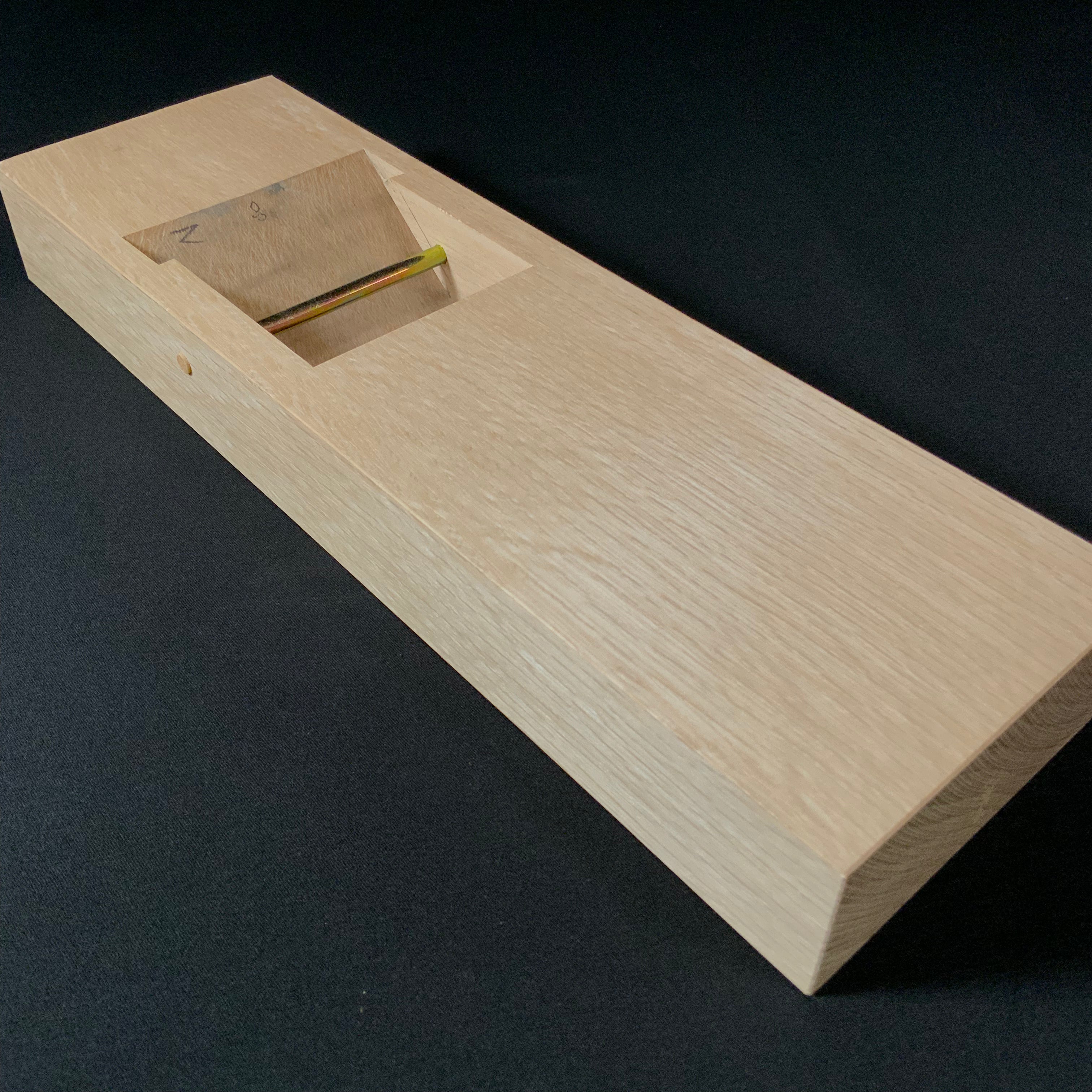 掘出し物 #1 碓氷健吾作 健明 仕上げ鉋 70mm Old stock Kenmei Smoothing Plane(Kanna) by Usuikengo