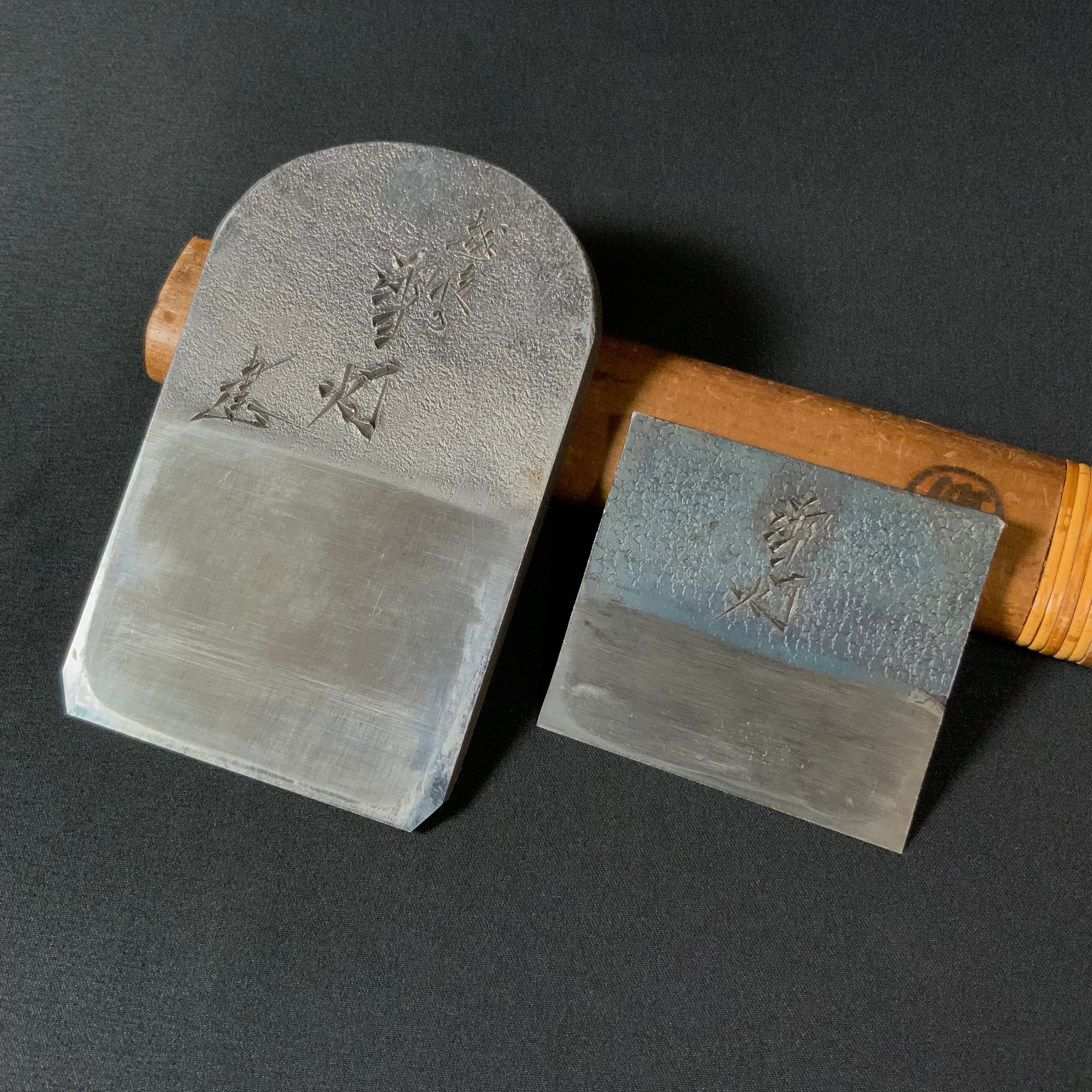 掘出し物 雪灯 碓氷健吾作 仕上げ鉋 70mm Old stock Yukiakari Smoothing Plane(Kanna) by Usuikengo