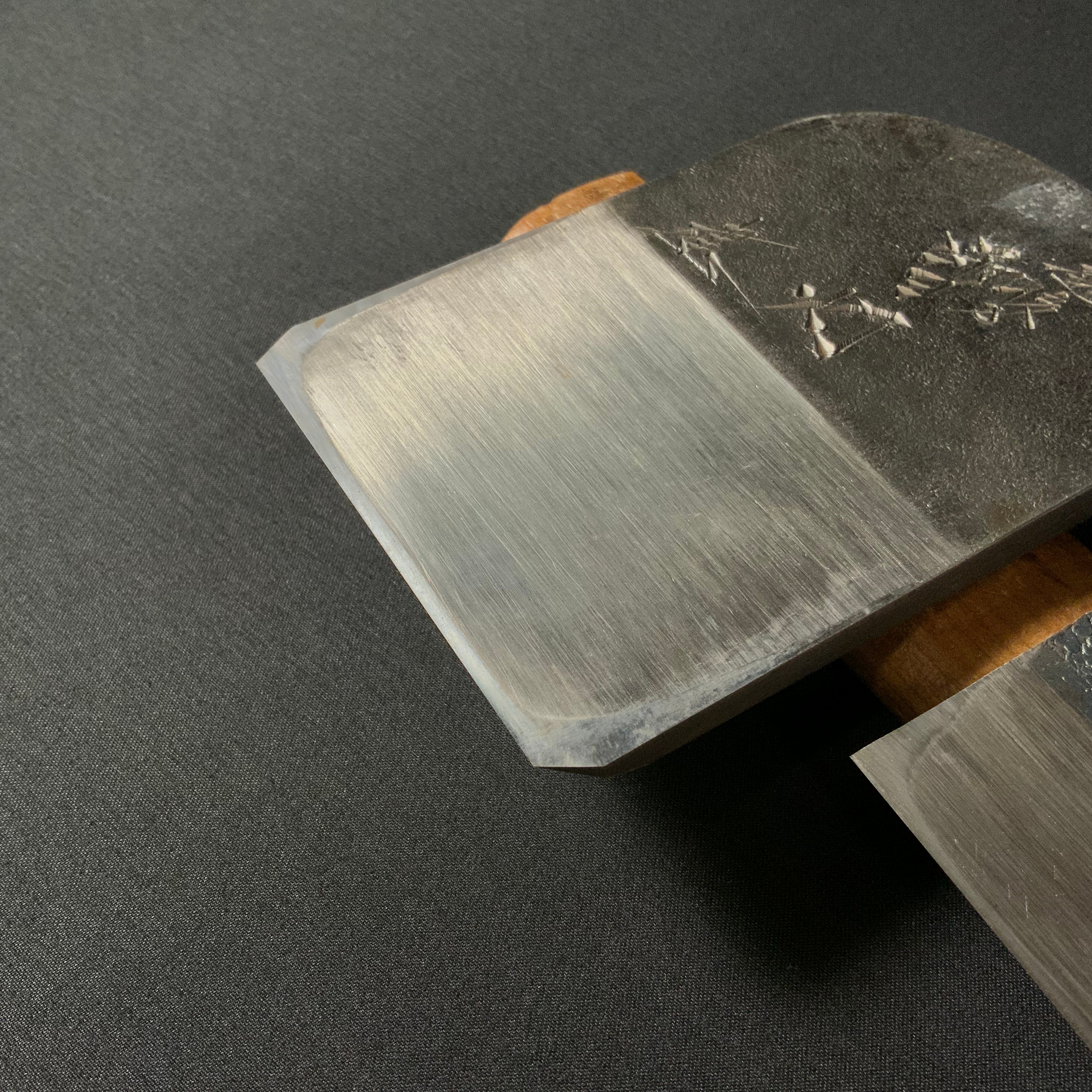 掘出し物 雪灯 碓氷健吾作 仕上げ鉋 70mm Old stock Yukiakari Smoothing Plane(Kanna) by Usuikengo