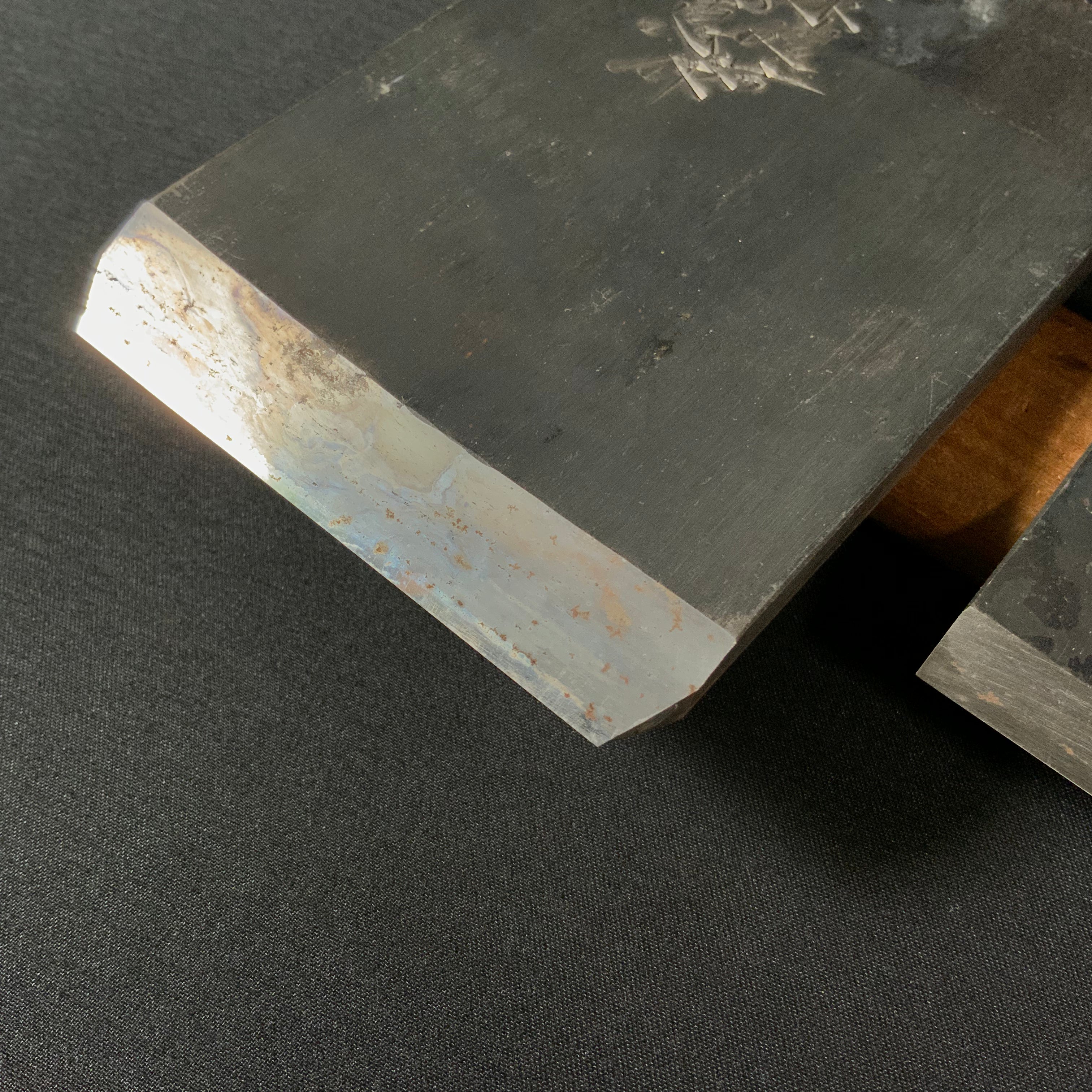 掘出し物 雪灯 碓氷健吾作 仕上げ鉋 70mm Old stock Yukiakari Smoothing Plane(Kanna) by Usuikengo