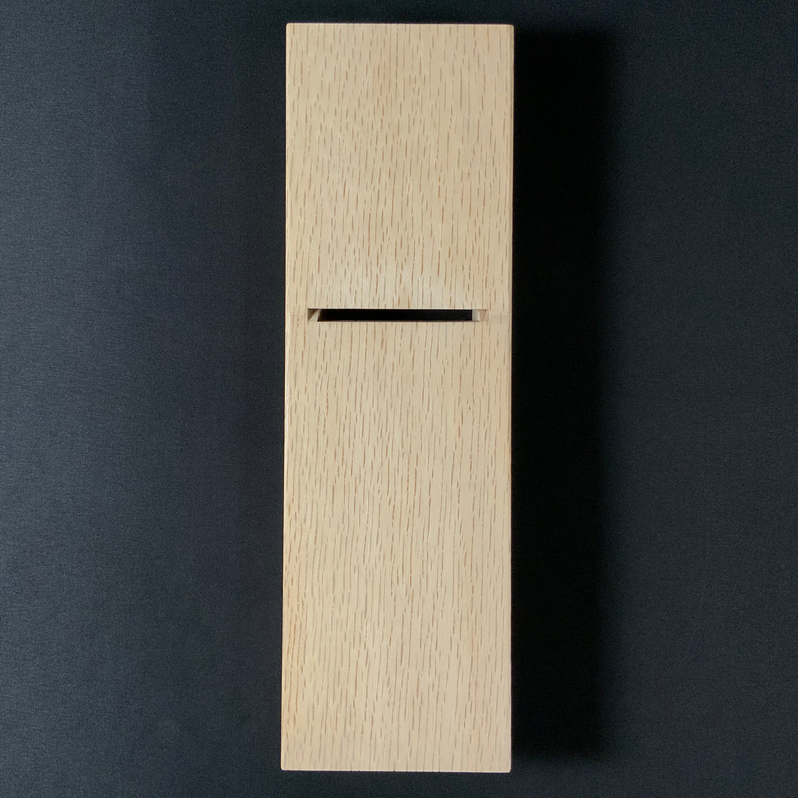 掘出し物 雪灯 碓氷健吾作 仕上げ鉋 70mm Old stock Yukiakari Smoothing Plane(Kanna) by Usuikengo