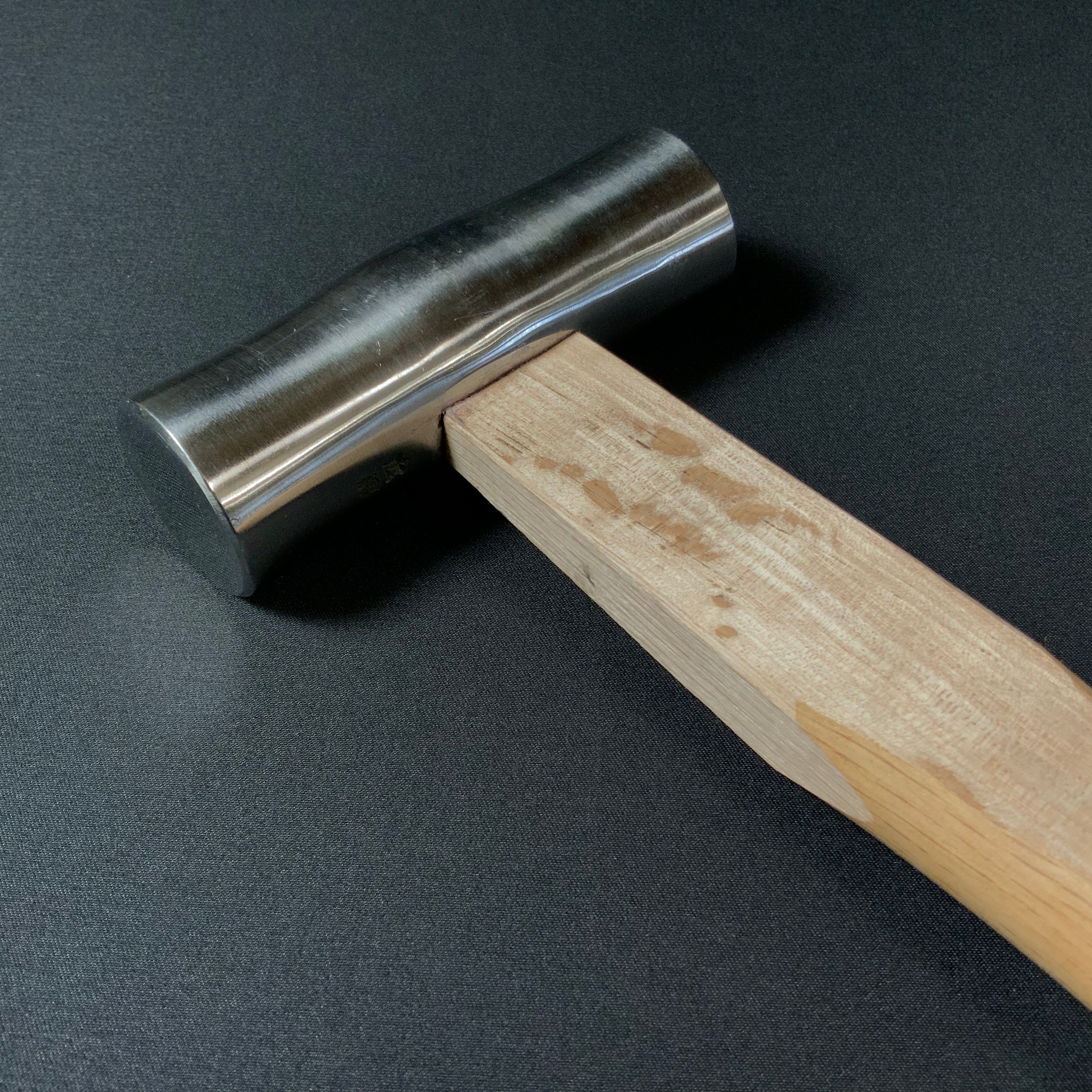 Old stock Hiroki stainless steel Round Hammers(Genno)   掘出し物 広輝 ステンレス丸玄翁 560g